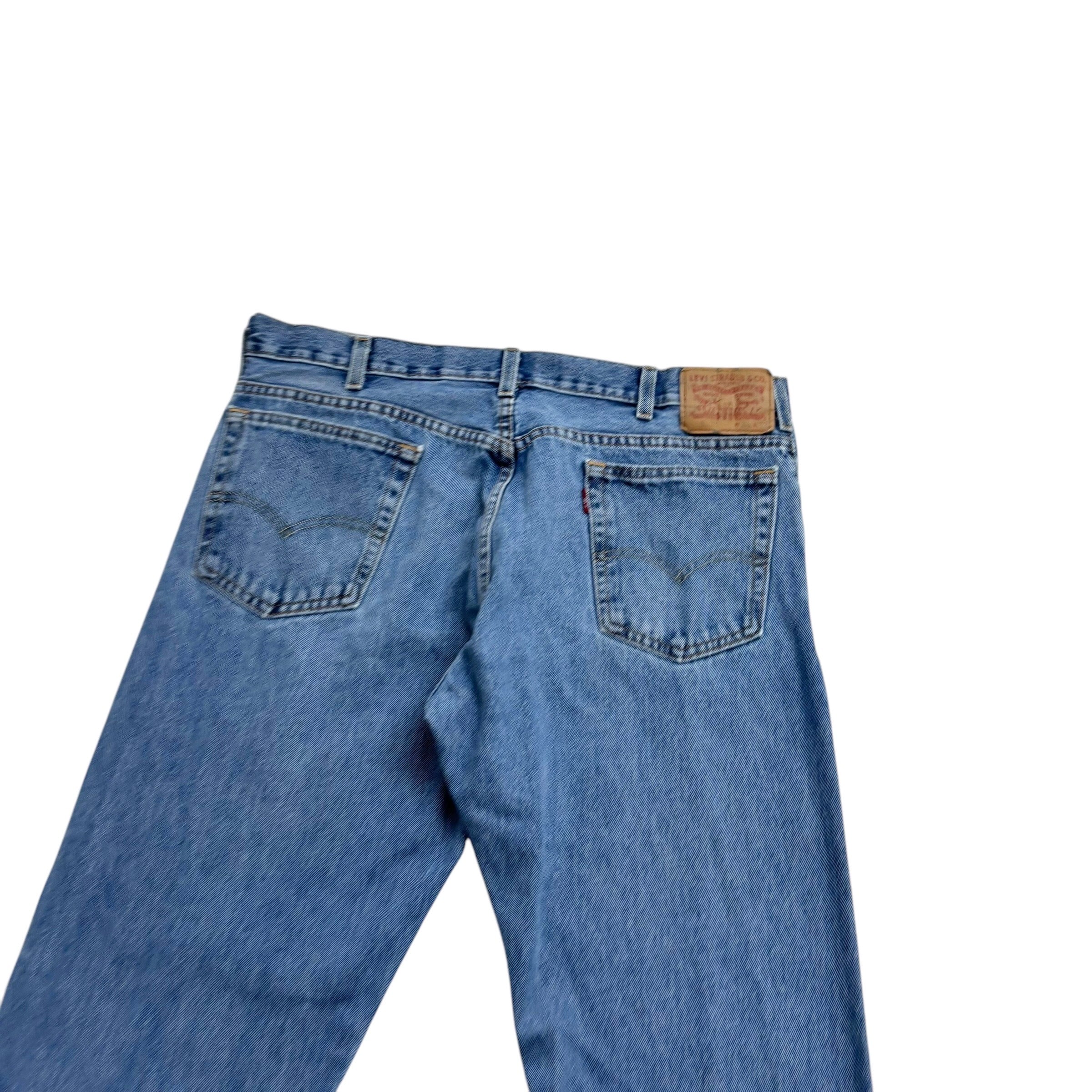 Levis 517 Jeans W36 L32 Mens Light Blue Regular Bootcut Fit Denim