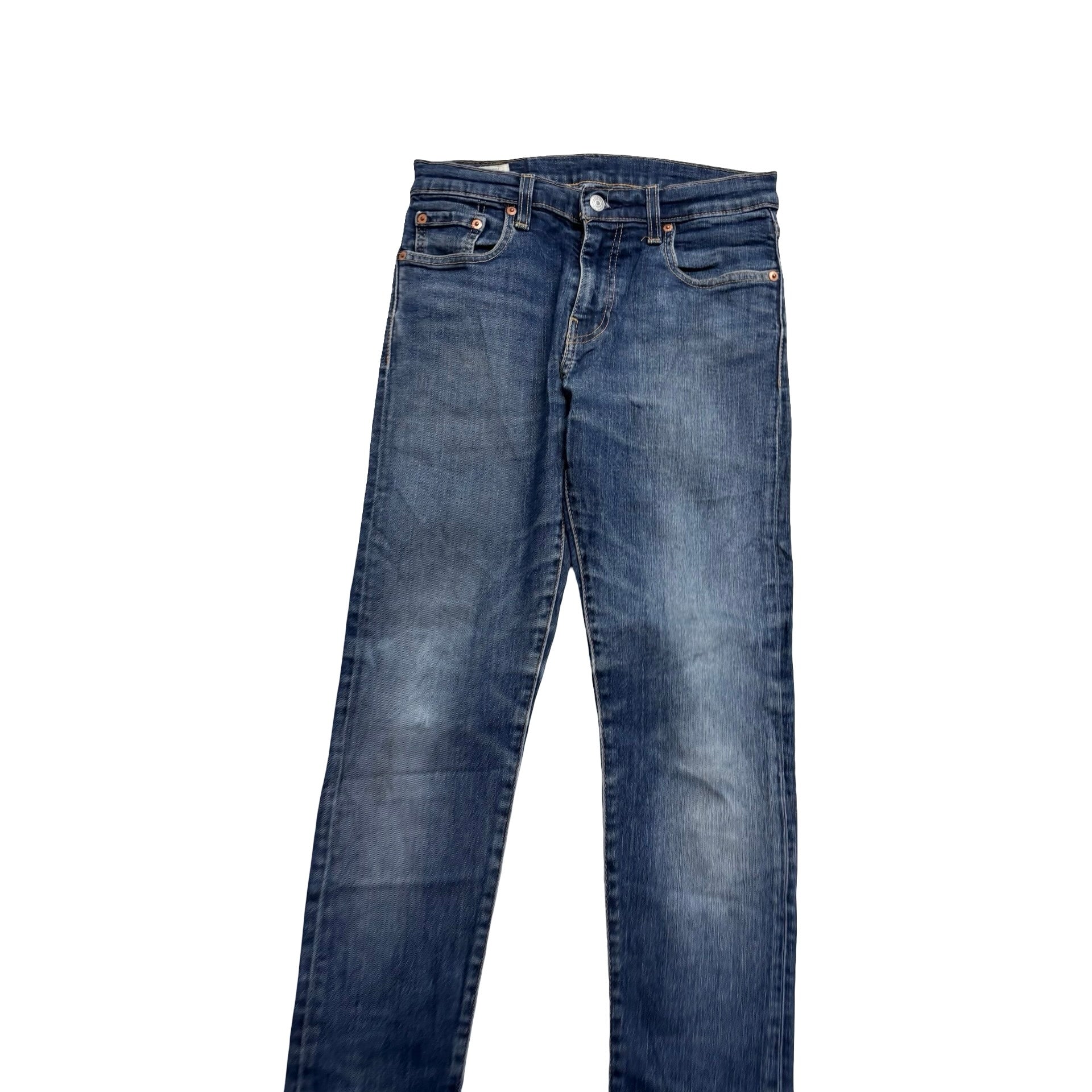 Levis 512 Jeans W29 L32 Mens Mid Blue Slim Tapered Fit Stretch Denim