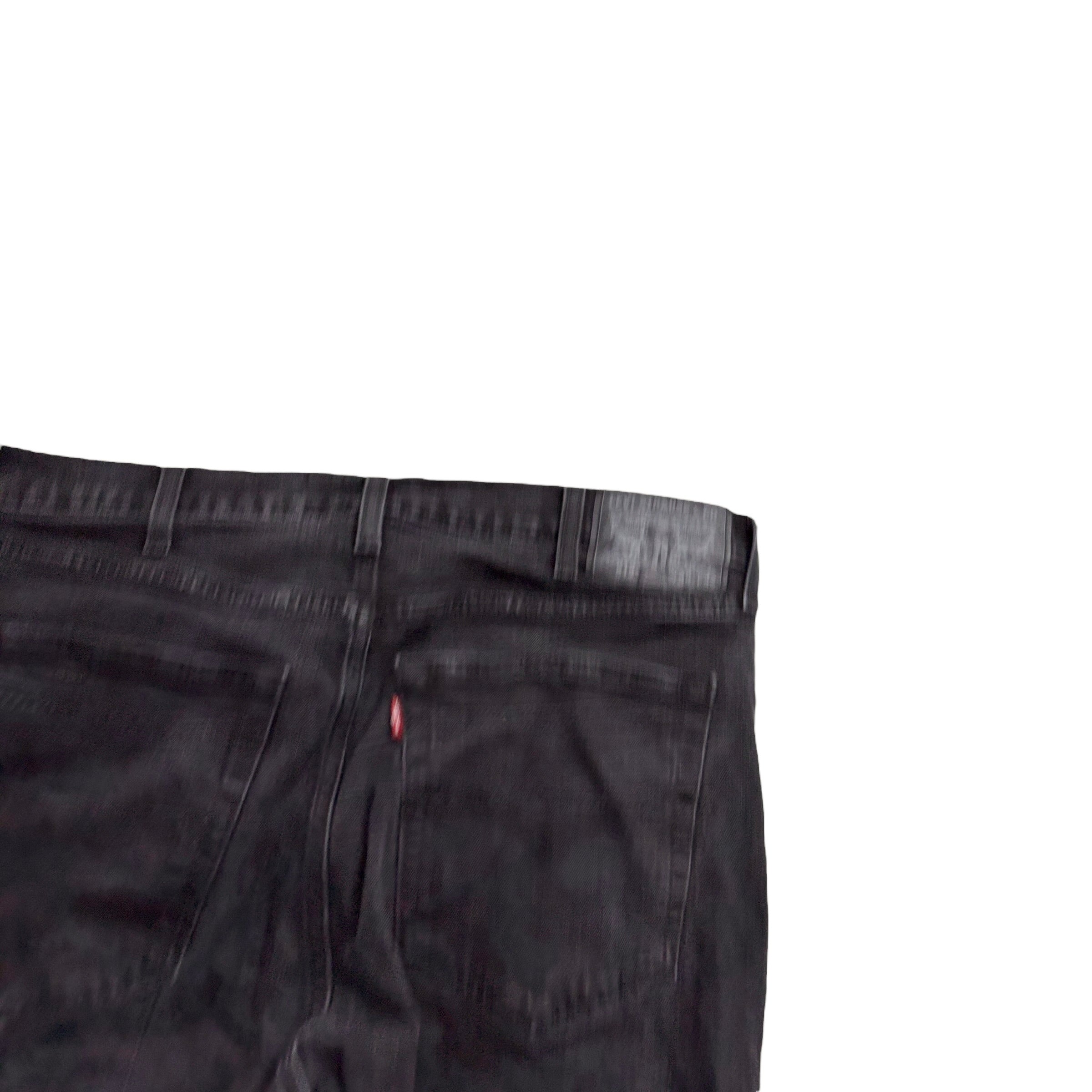 Levis 512 Jeans W36 L29 Mens Black Slim Tapered Fit Stretch Denim