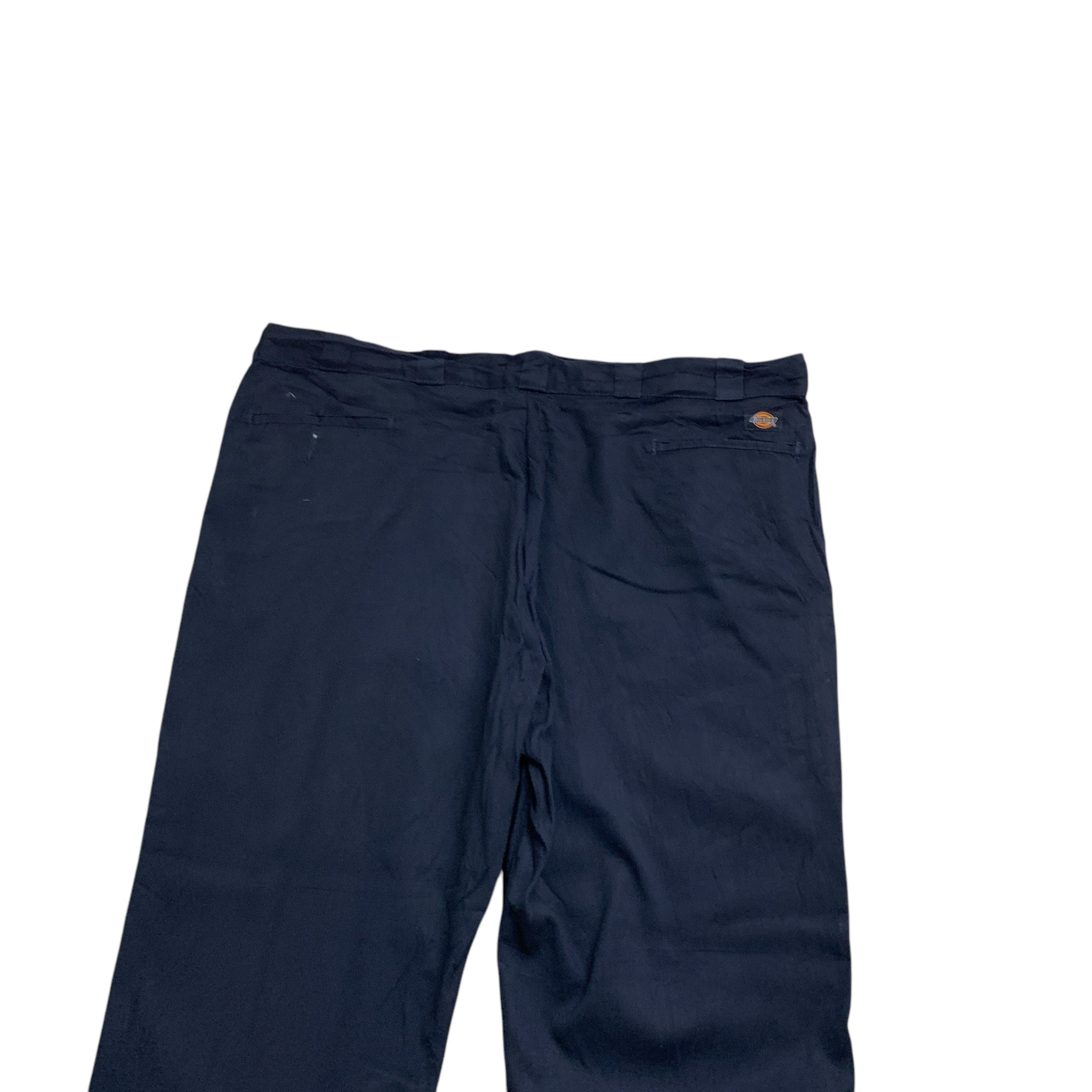 Dickies 874 Trousers W46 L32 Mens Navy Blue Pants Original Straight Fit Workwear