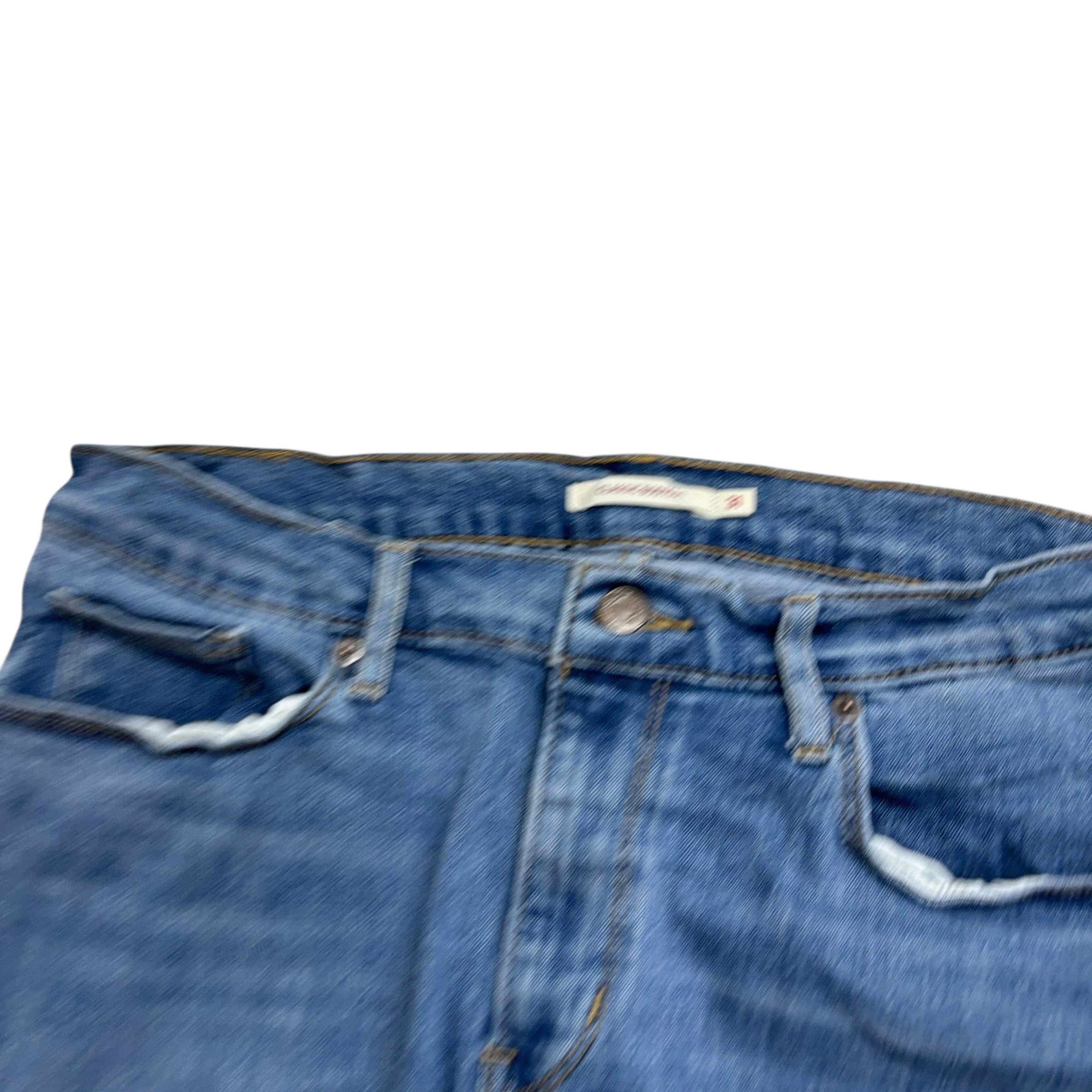 Levis Jeans W31 L30 Womens Classic Bootcut Mid Blue Stretch Denim