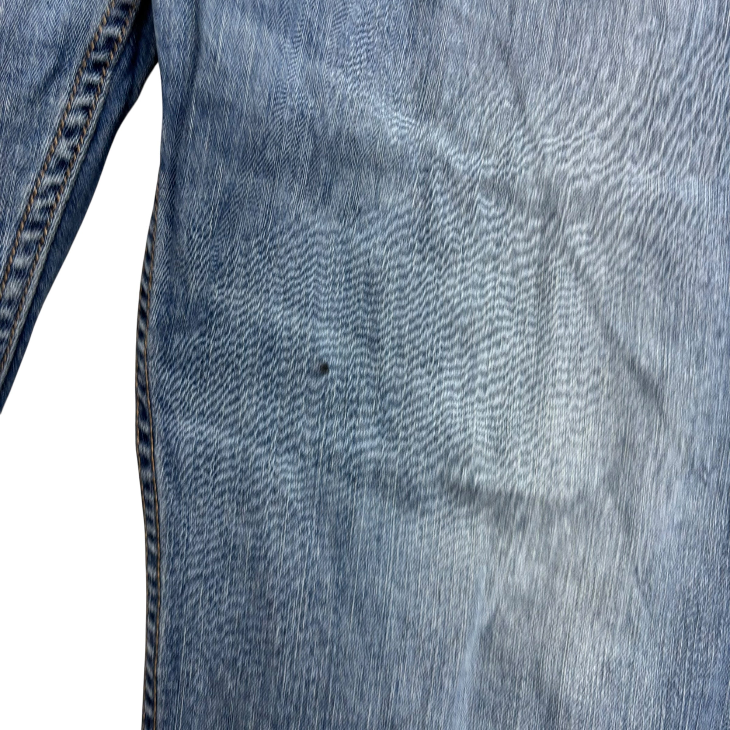 Levis 559 Jeans W38 L32 Mens Mid Blue Regular Straight Fit Stretch Denim (F)