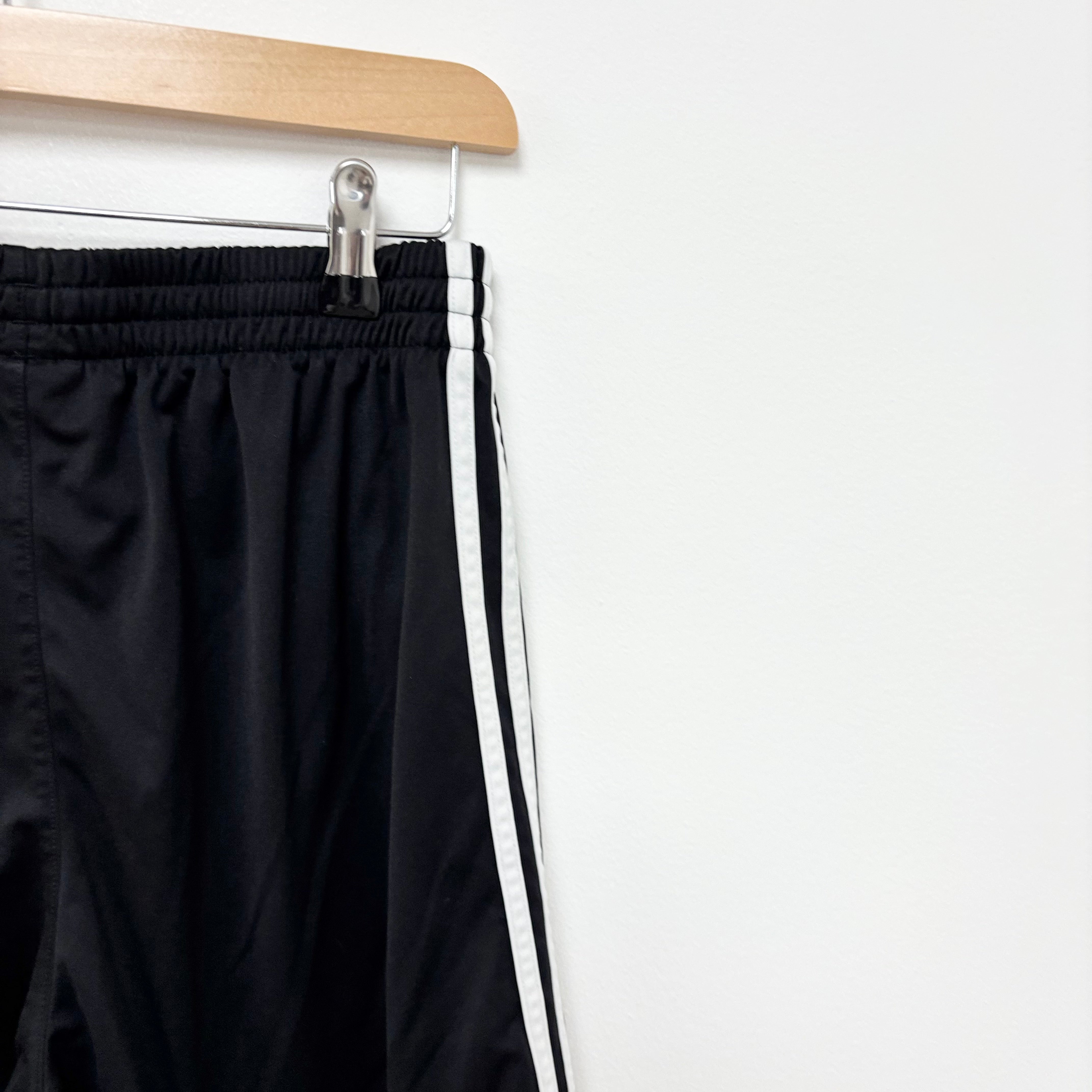Adidas Shorts Mens Small Black Sports Running Gym Athletic Pockets Y2K (E)