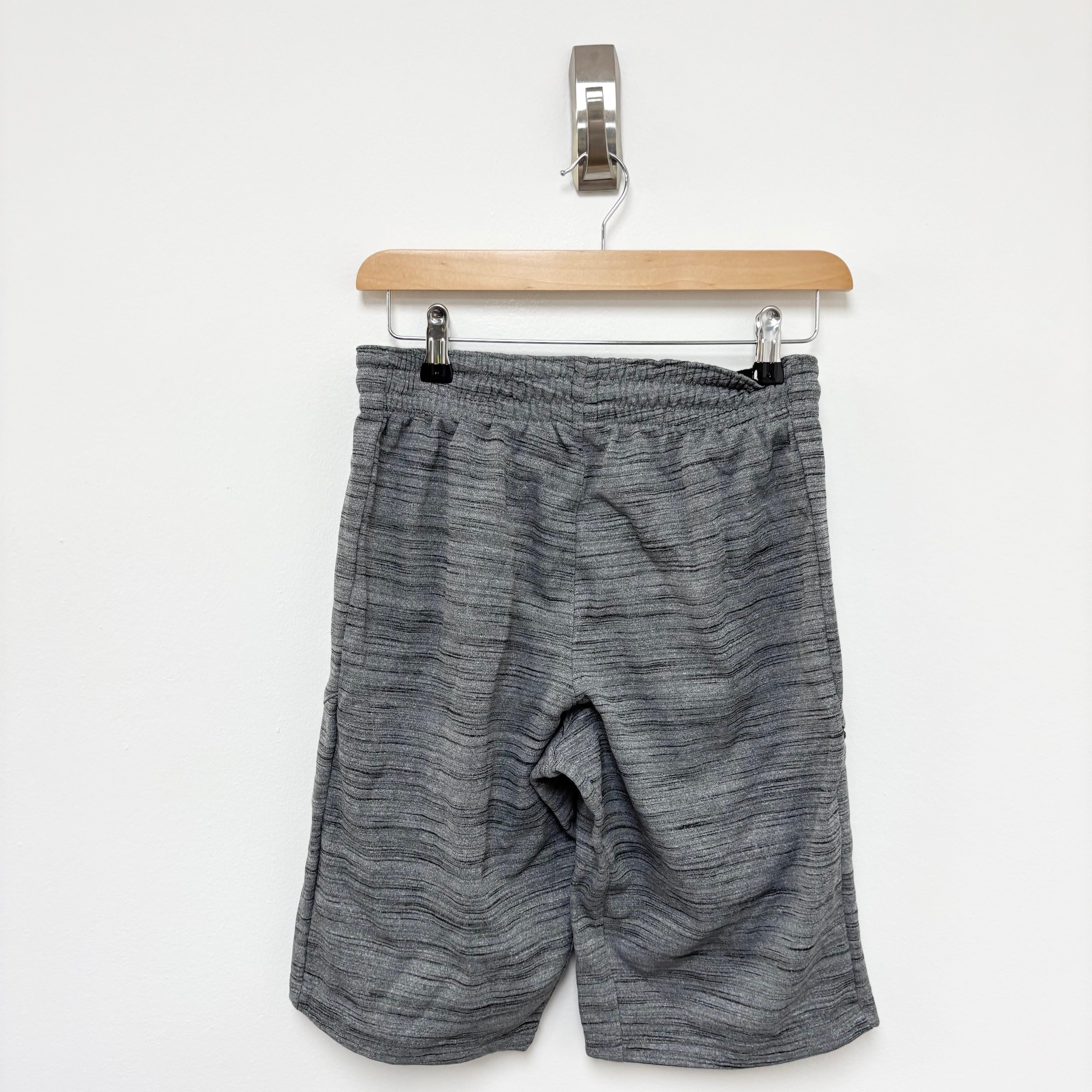 Nike Shorts Mens Small Grey Dri Fit Running Sports Gym Athletic Pockets (E)