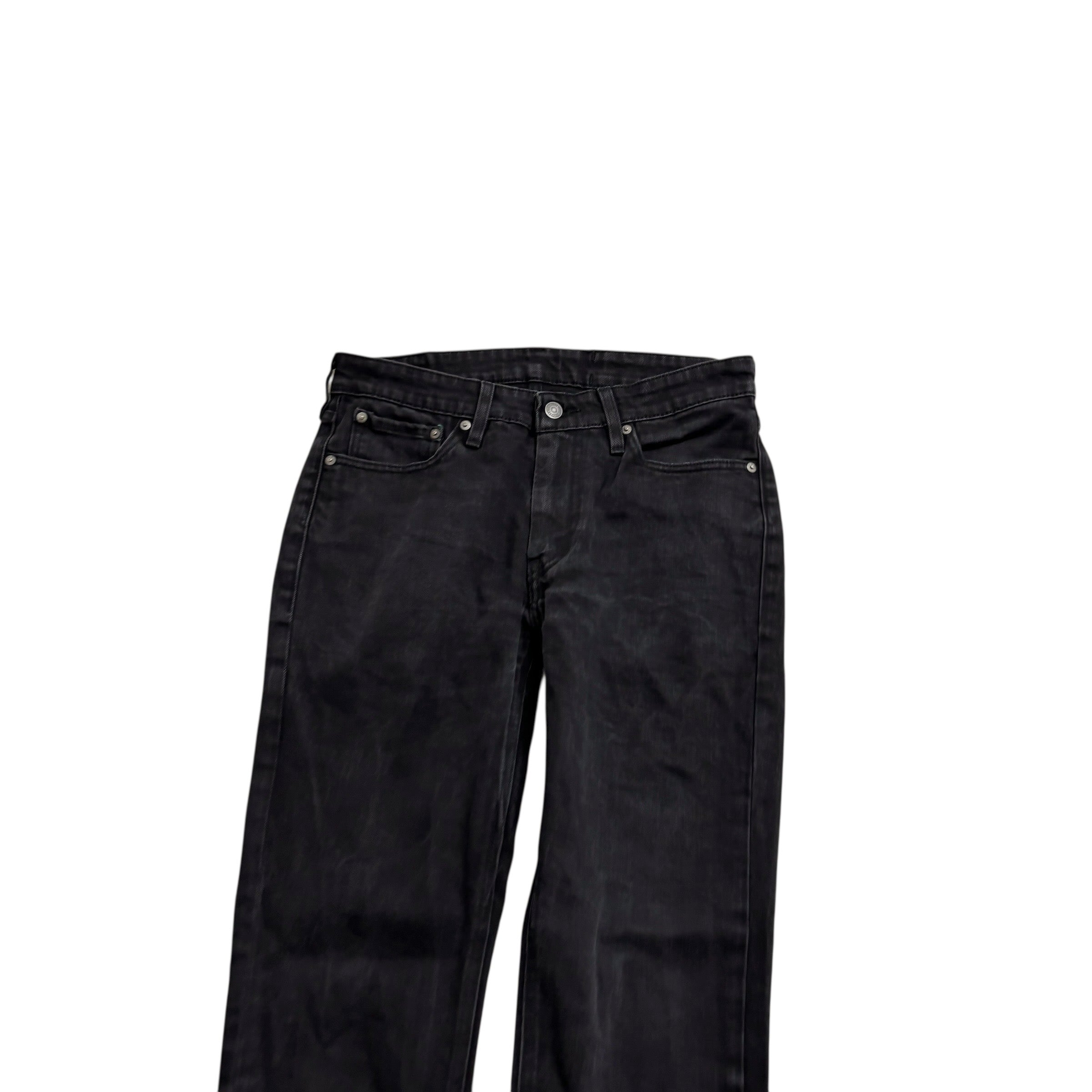 Levis 511 Commuter Jeans W32 L34 Mens Black Slim Fit Stretch Denim