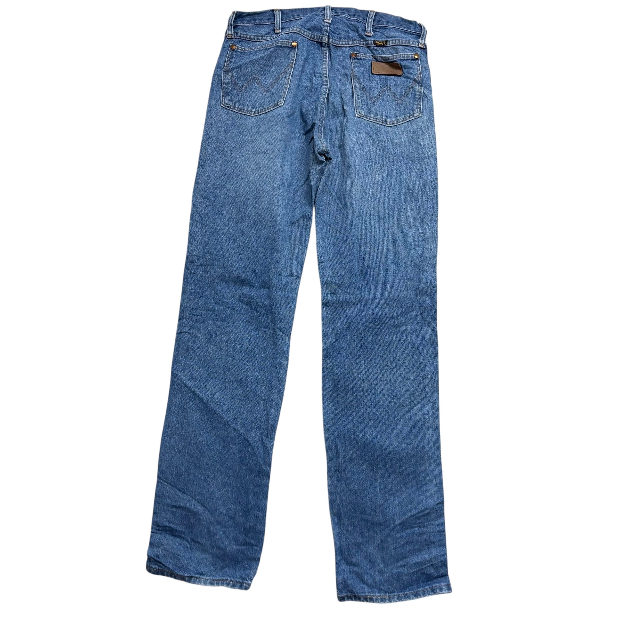 Wrangler Jeans Cowboy Cut W32 L34 Mens Mid Blue 13MWZ USA Made Vintage