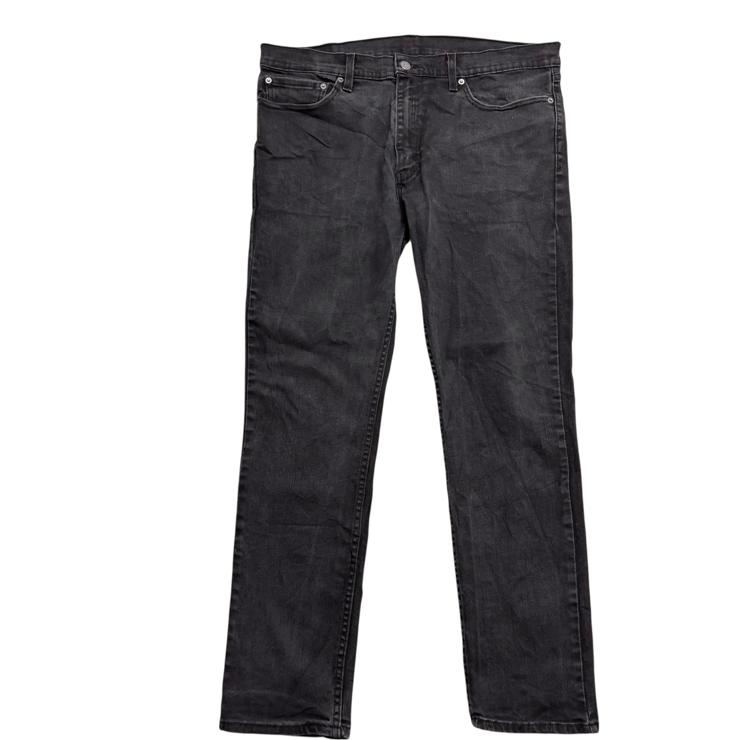 Levis 511 Jeans W36 L30 Mens Black Slim Fit Stretch Denim