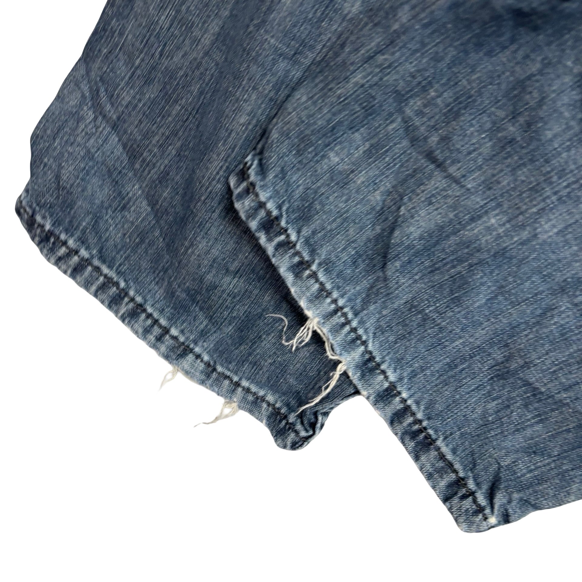 Levis 514 Jeans W34 L34 Mens Dark Blue Regular Straight Fit Denim