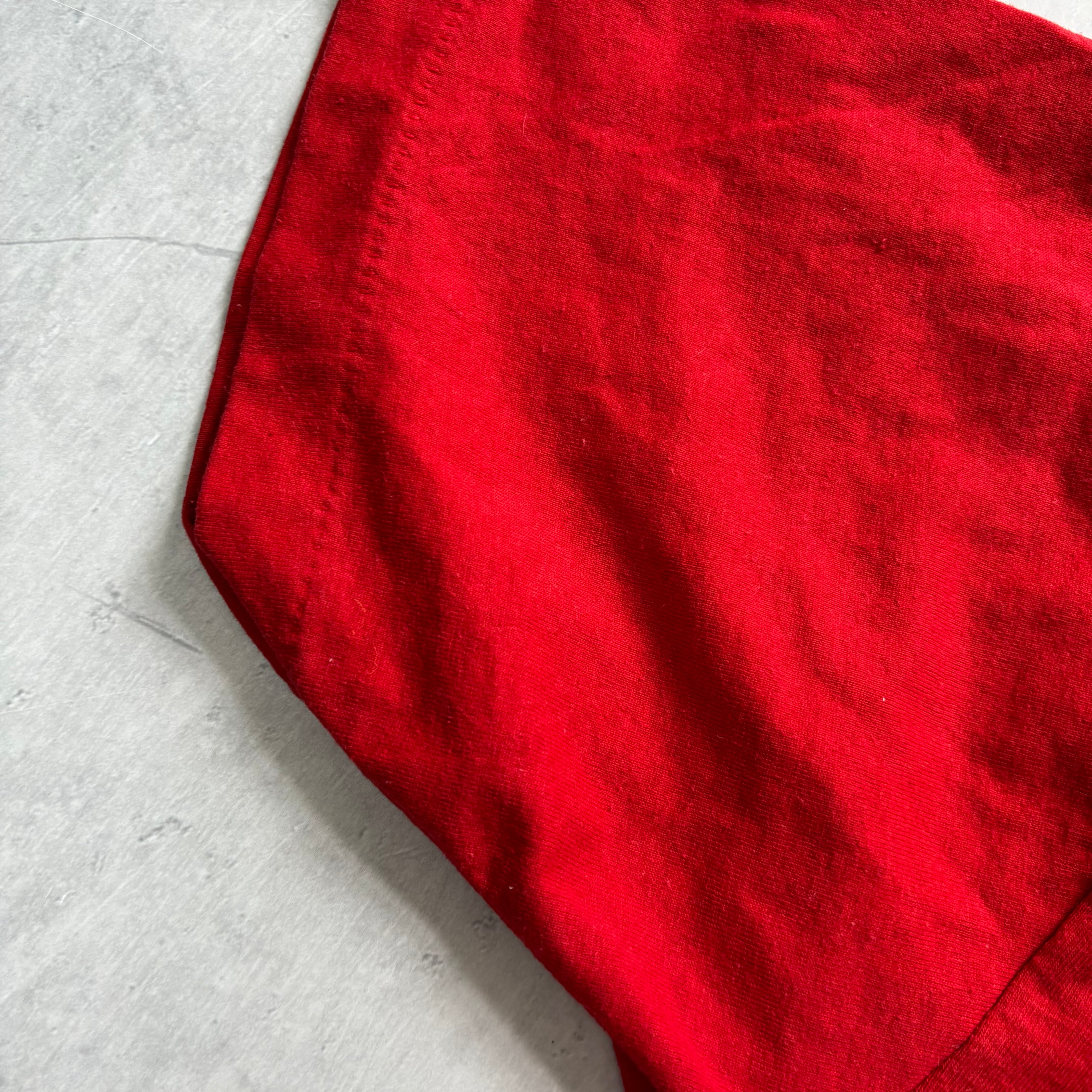 Vintage T Shirt Mens Medium Red Single Stitch Graphic Print 90s USA (E)