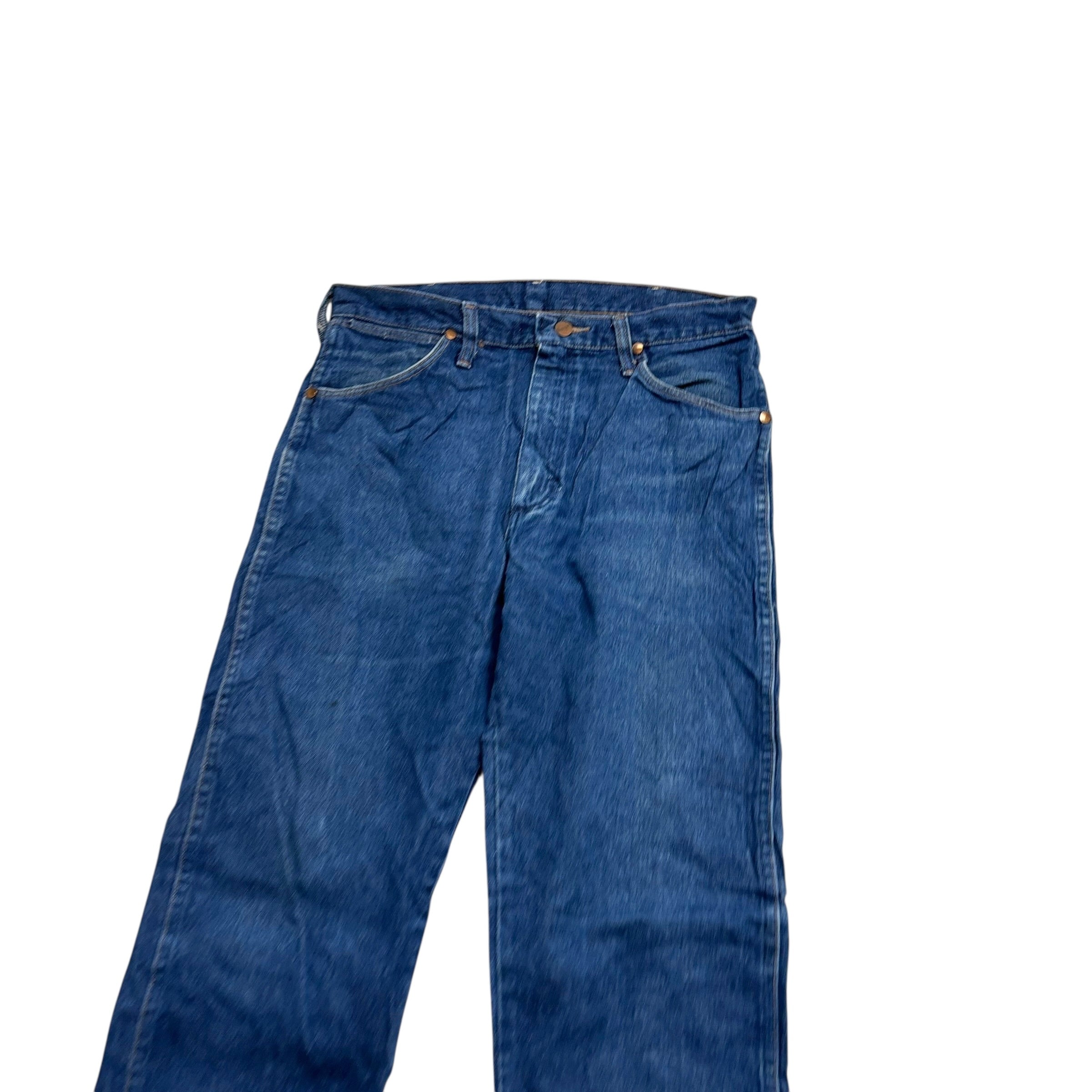 Wrangler Jeans Cowboy Cut W32 L34 Mens Dark Blue 13MWZ USA Made Vintage