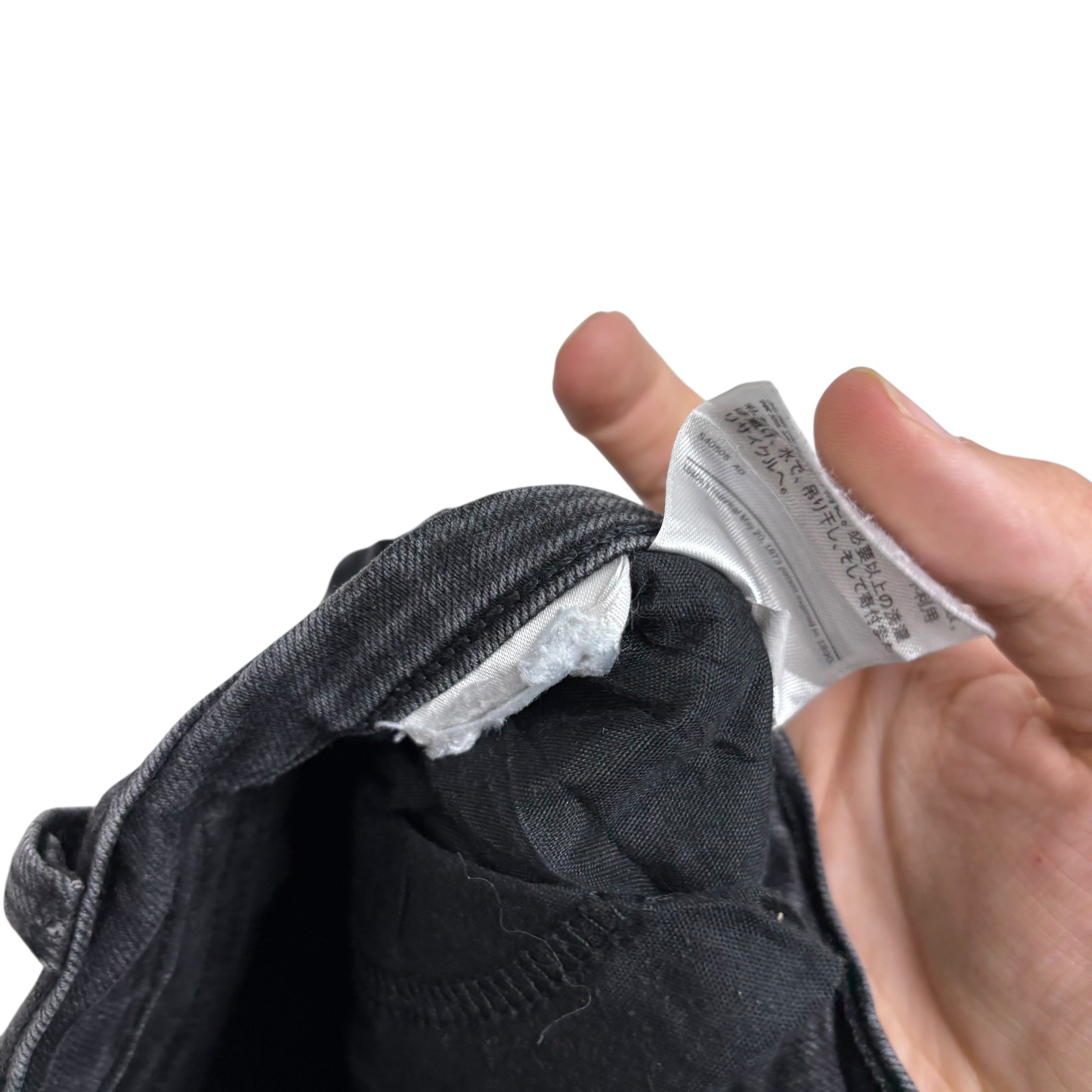 Levis 505 Jeans W31 L30 Womens Regular Straight Fit Black Stretch Denim