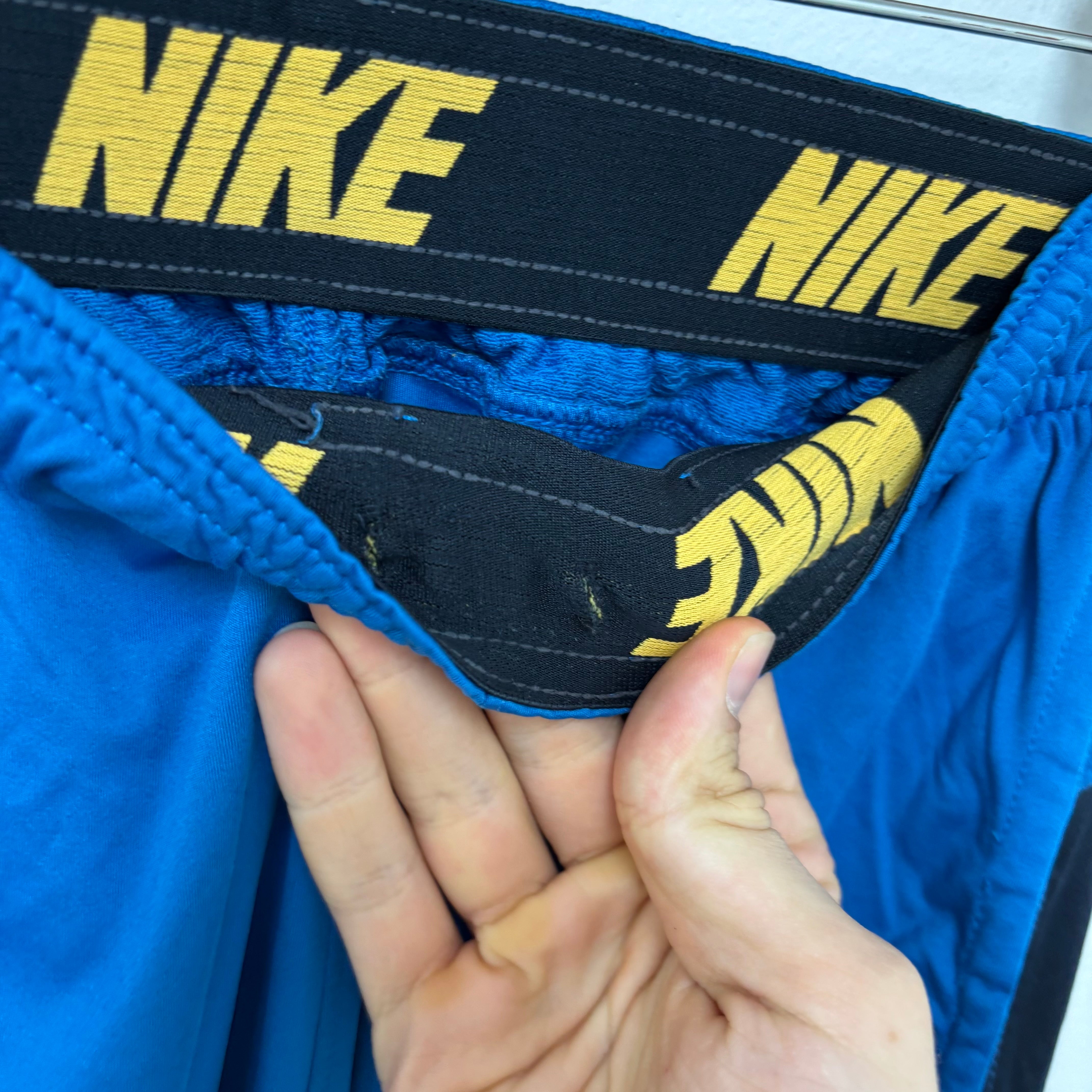 Nike Shorts Mens Small Blue Dri Fit Running Sports Gym Athletic Pockets