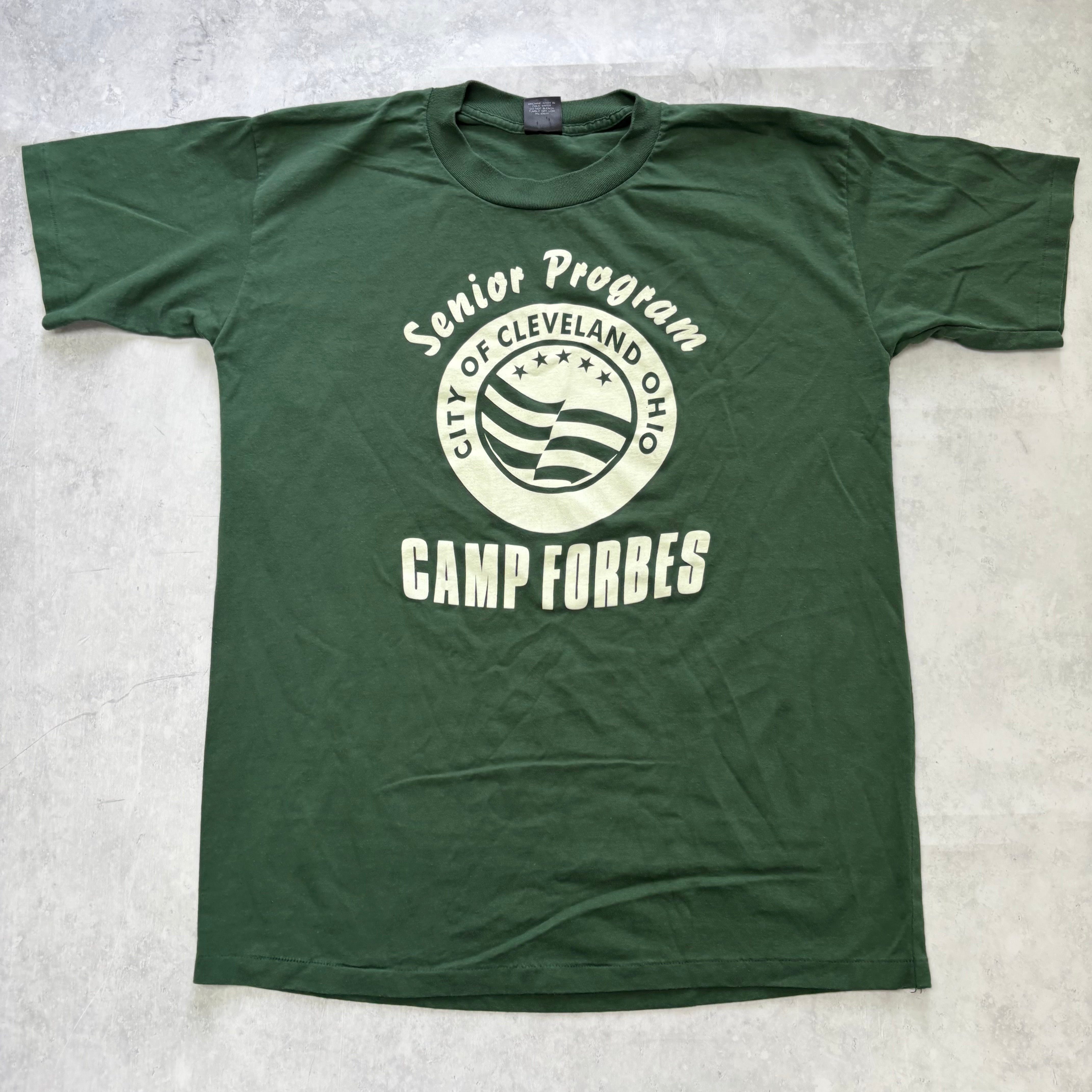 Vintage T Shirt Mens XL Green Single Stitch Graphic Print 90s USA (E)