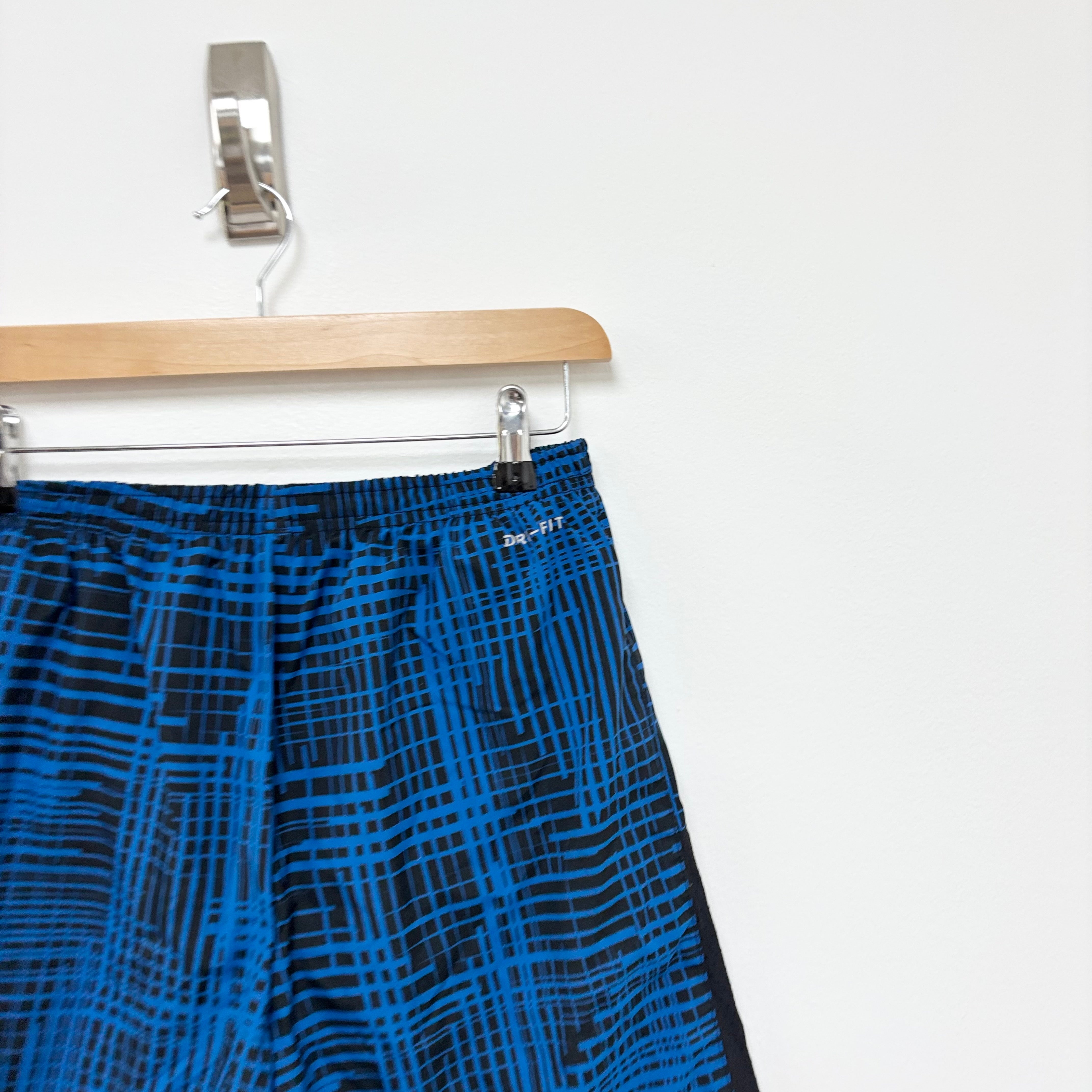 Nike Shorts Mens Small Blue Dri Fit Running Sports Gym Athletic Pockets (E)