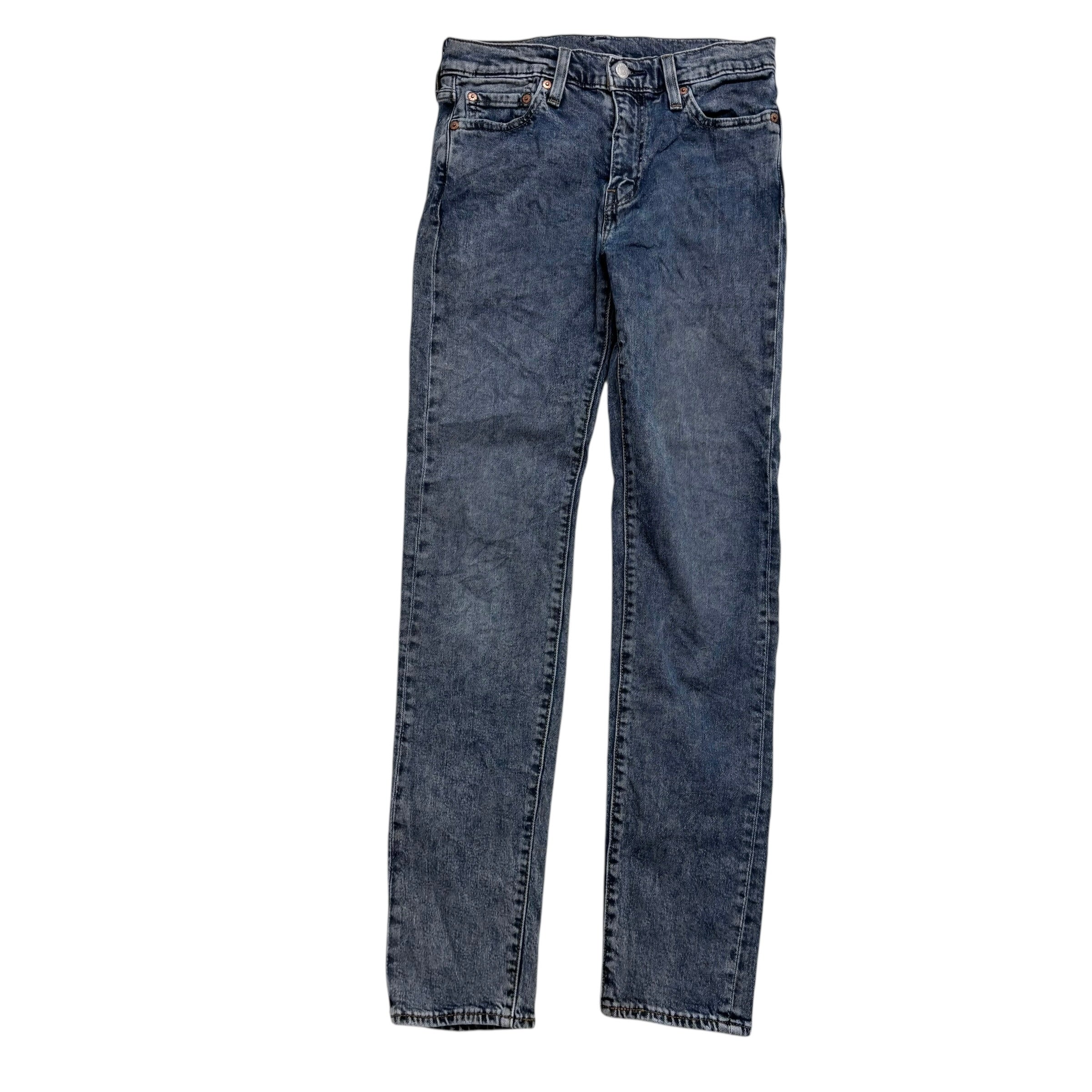 Levis 510 Jeans W29 L32 Mens Mid Blue Skinny Fit Stretch Premium Denim (E)