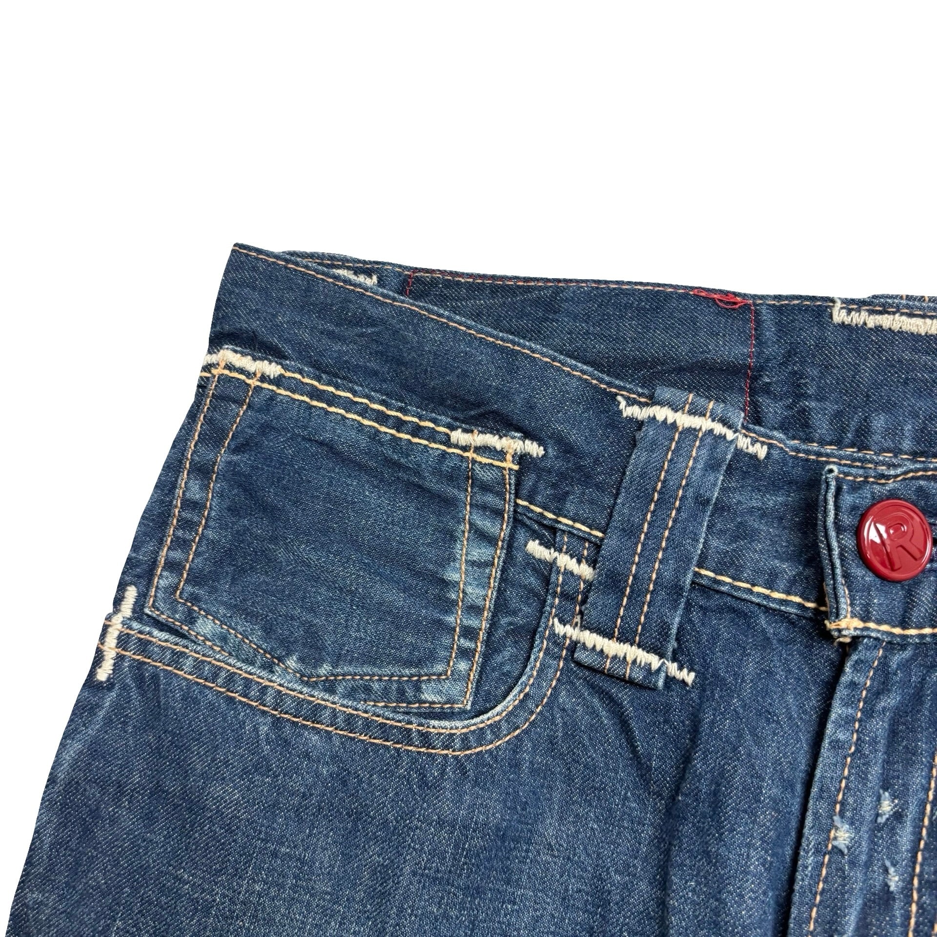 Levis Red Label Limited Edition Jeans W32 L34 Mens Blue Tapered Fit Vintage
