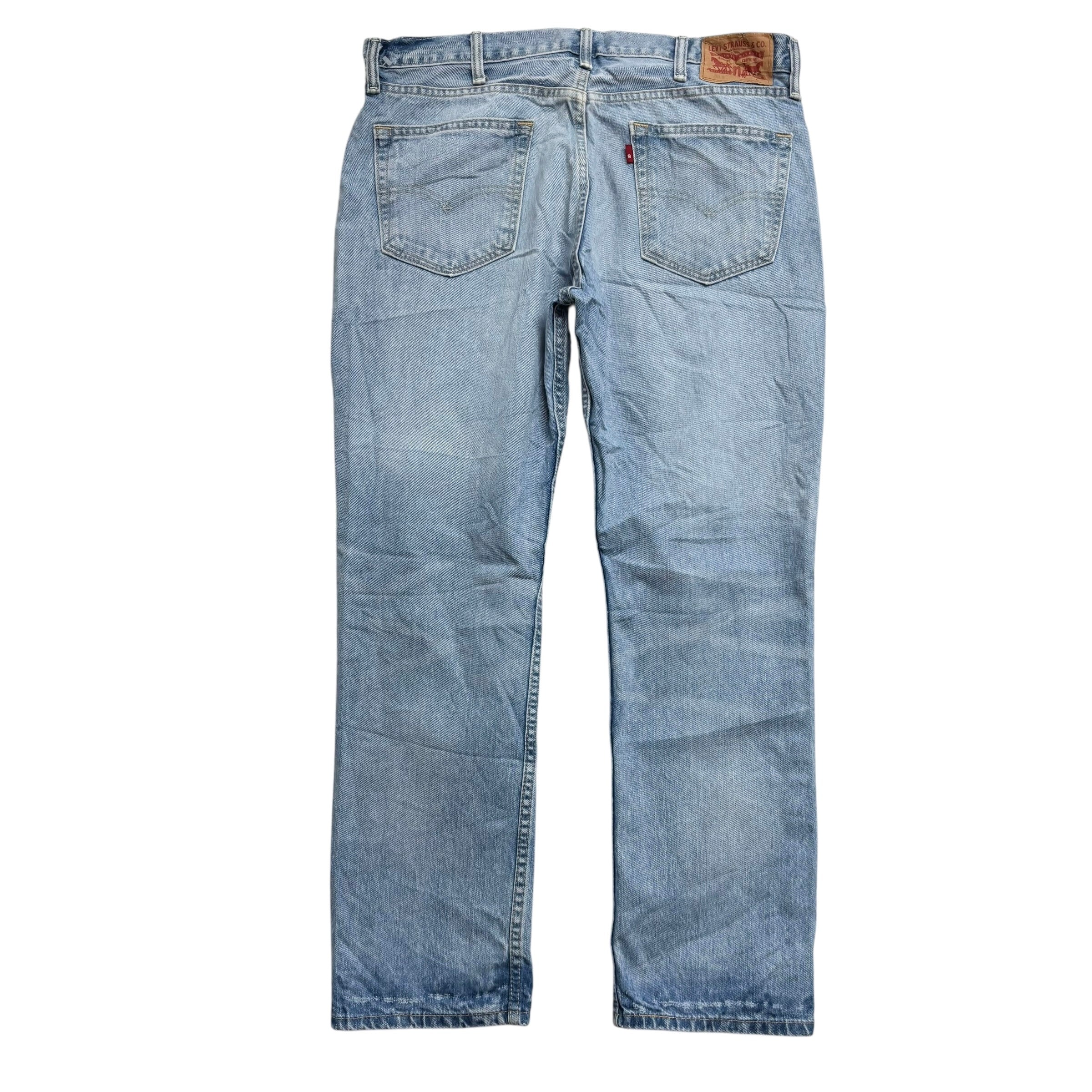 Levis 511 Jeans W38 L30 Mens Light Blue Slim Fit Denim