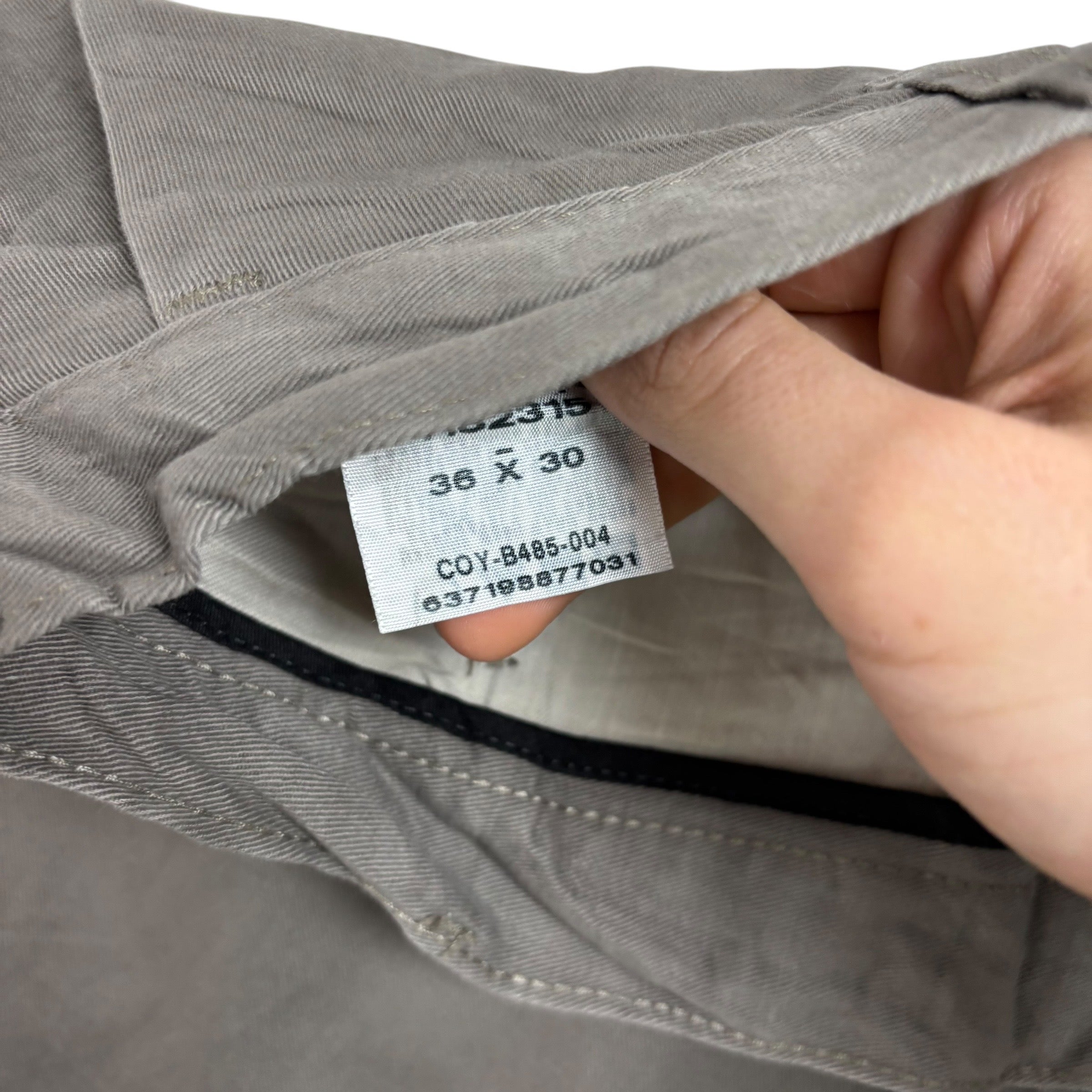 Lee Trousers W36 L30 Mens Grey Relaxed Straight Fit Pants (E)