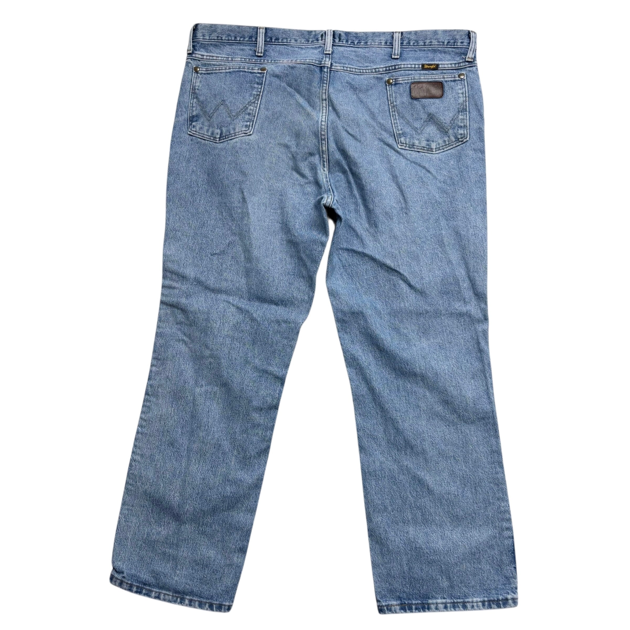 Wrangler Jeans Cowboy Cut W42 L30 Mens Light Blue 36MWZ Slim Fit Denim (F)