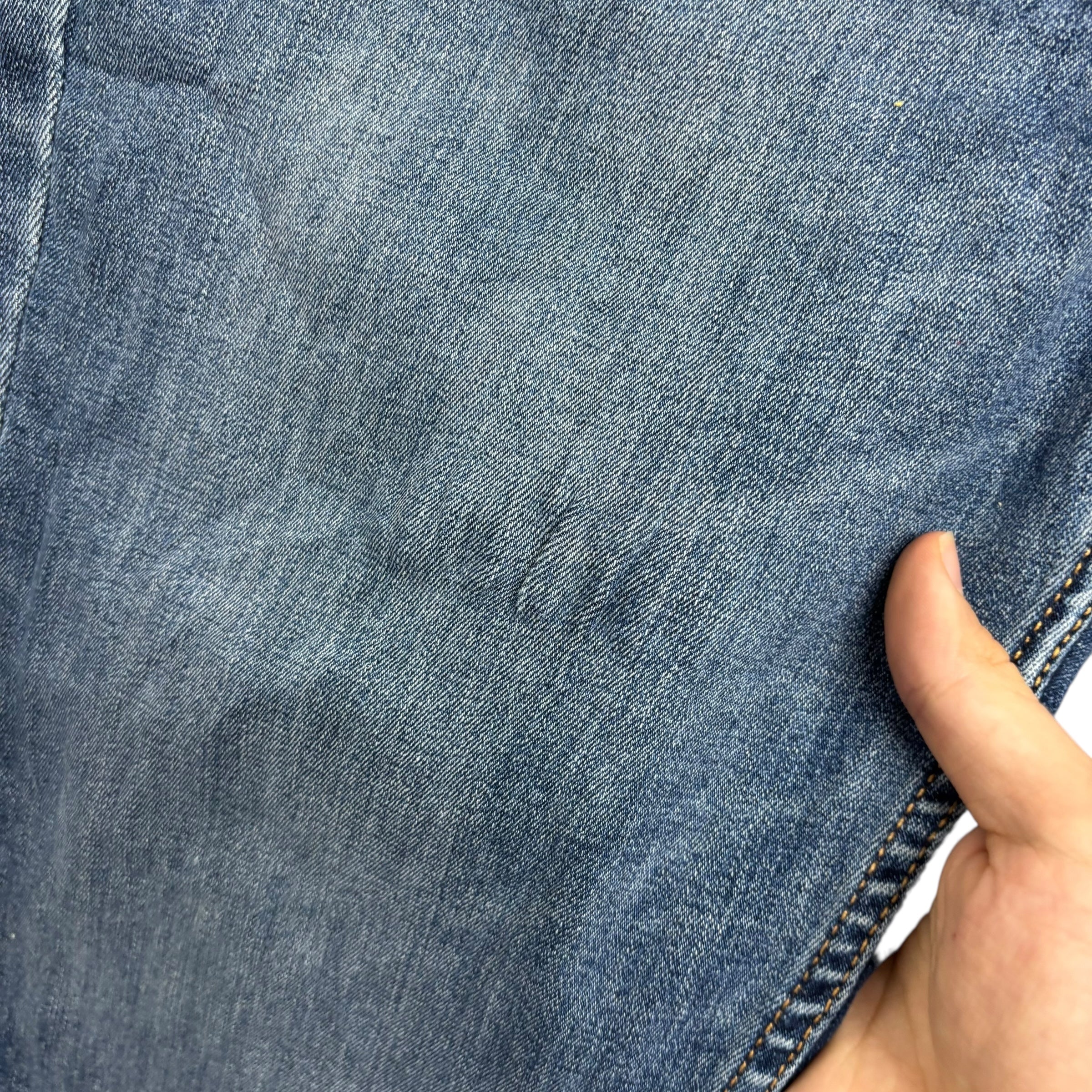 Levis 511 Jeans W38 L32 Mens Mid Blue Slim Fit Stretch Denim