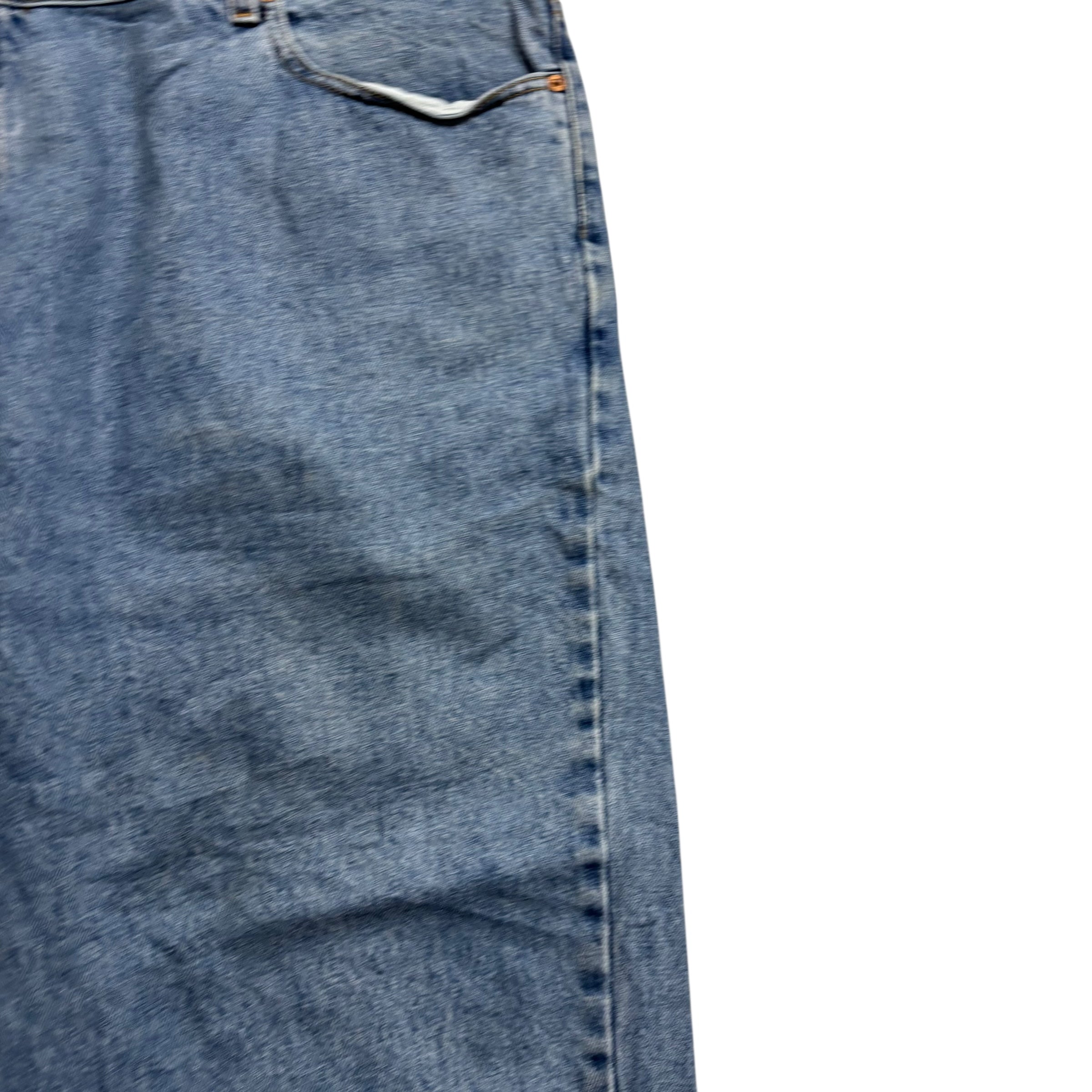 Levis 560 Jeans W48 L28 Mens Light Blue Baggy Relaxed Comfort Fit Vintage Denim