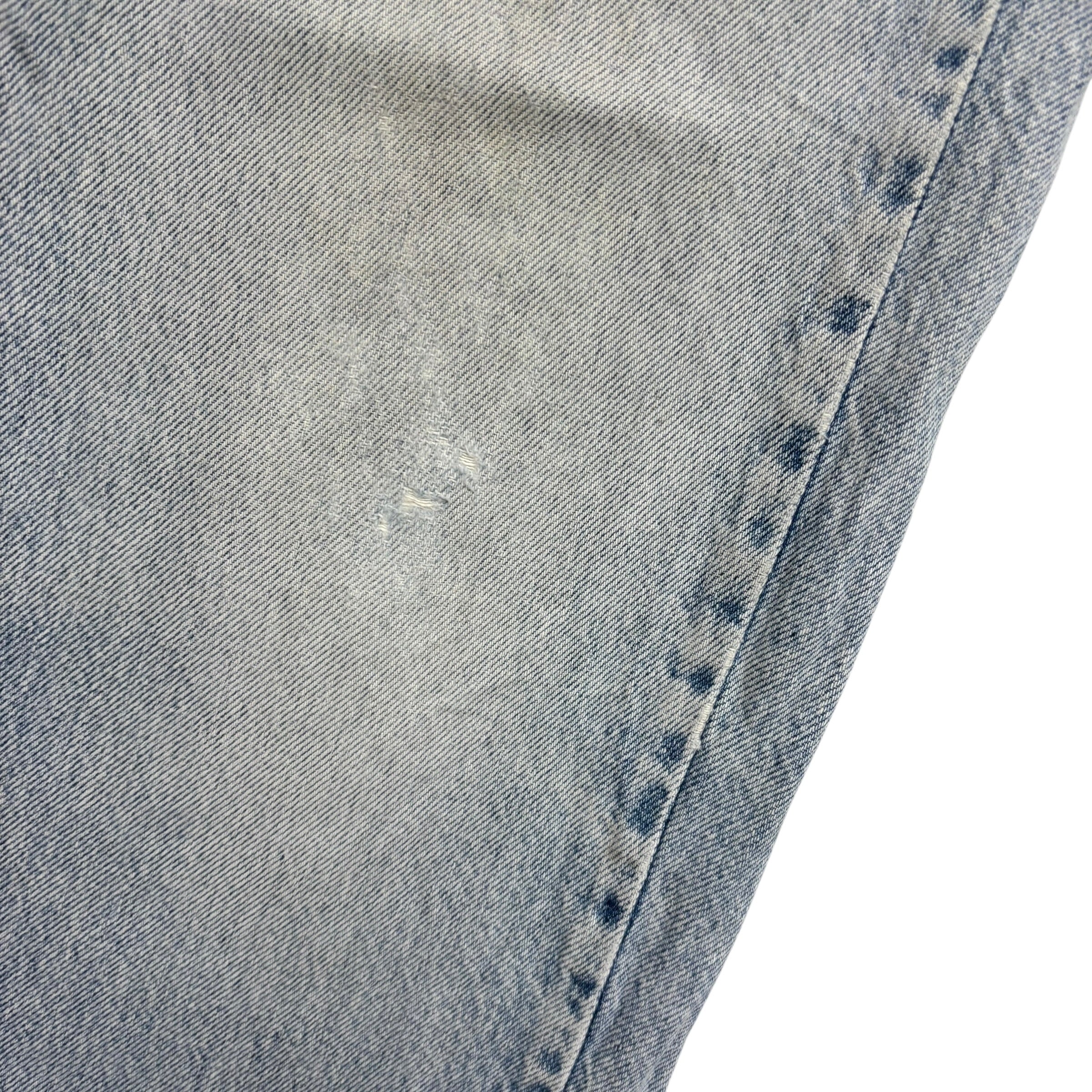 Levis Jeans W30 L34 Mens Light Blue Relaxed Tapered Fit Vintage Denim (F)