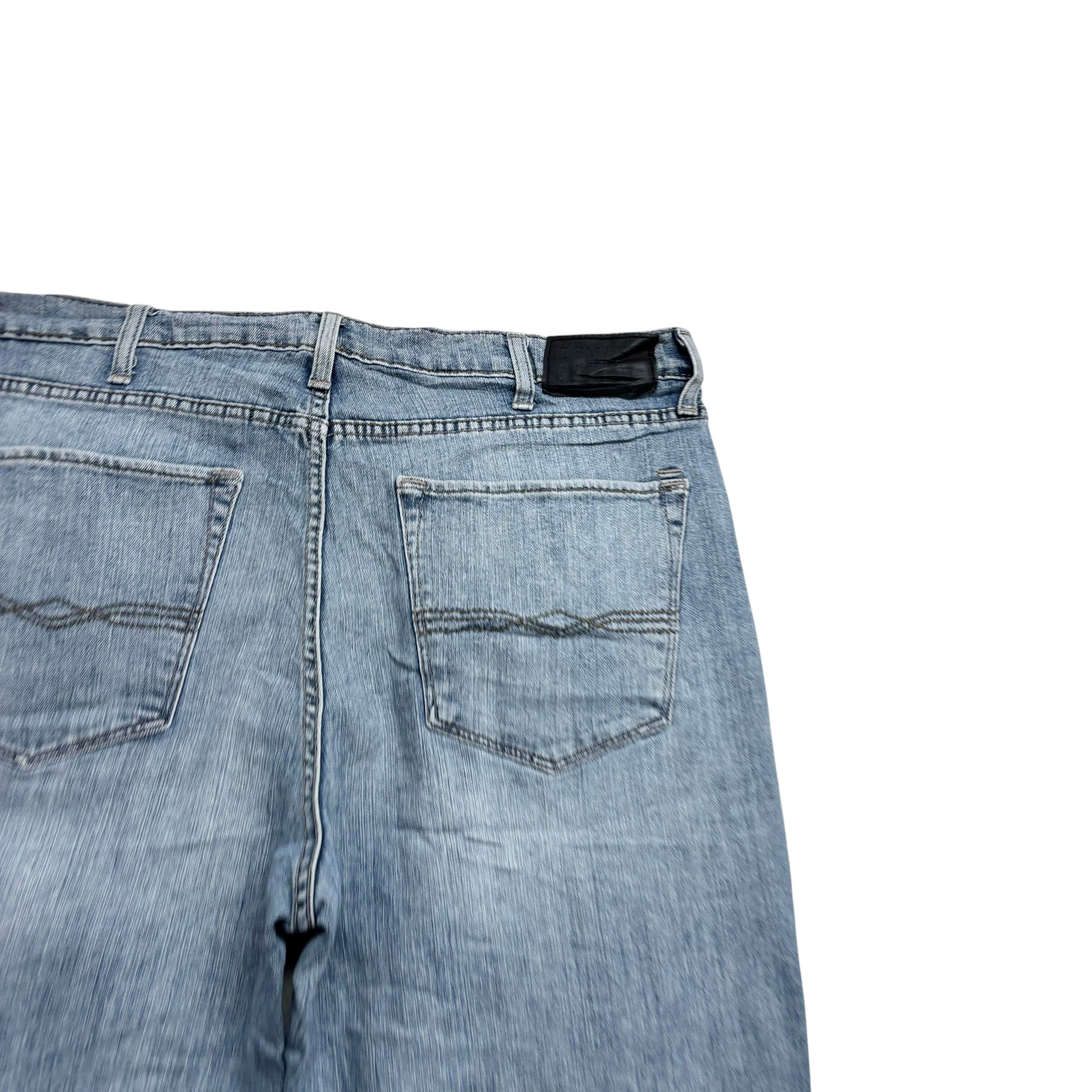 Levis Denizen Jeans W38 L32 Mens Mid Blue Athletic Fit Stretch Denim