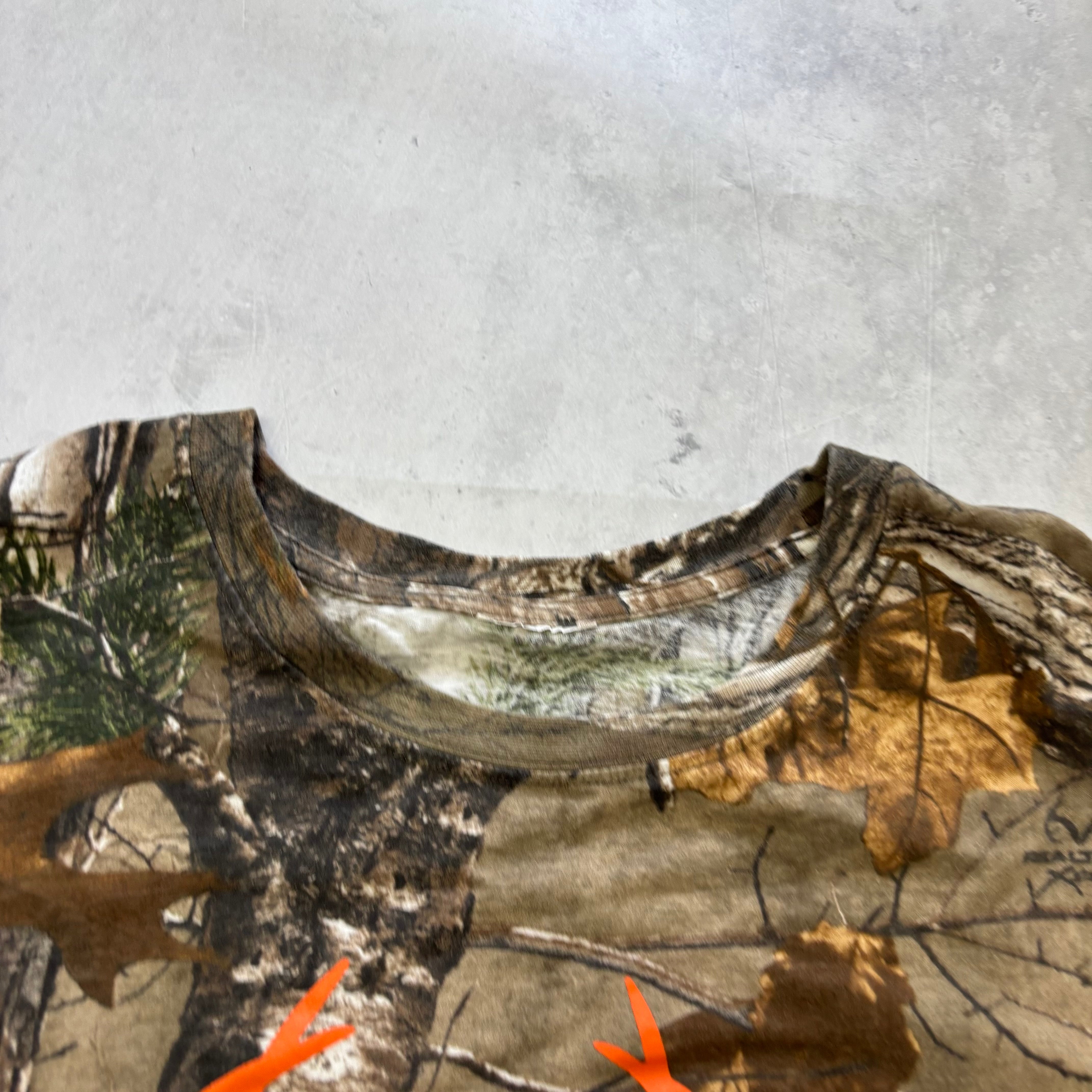 RealTree T Shirt Mens Large Camo Y2K Hunting Short Sleeve (E)