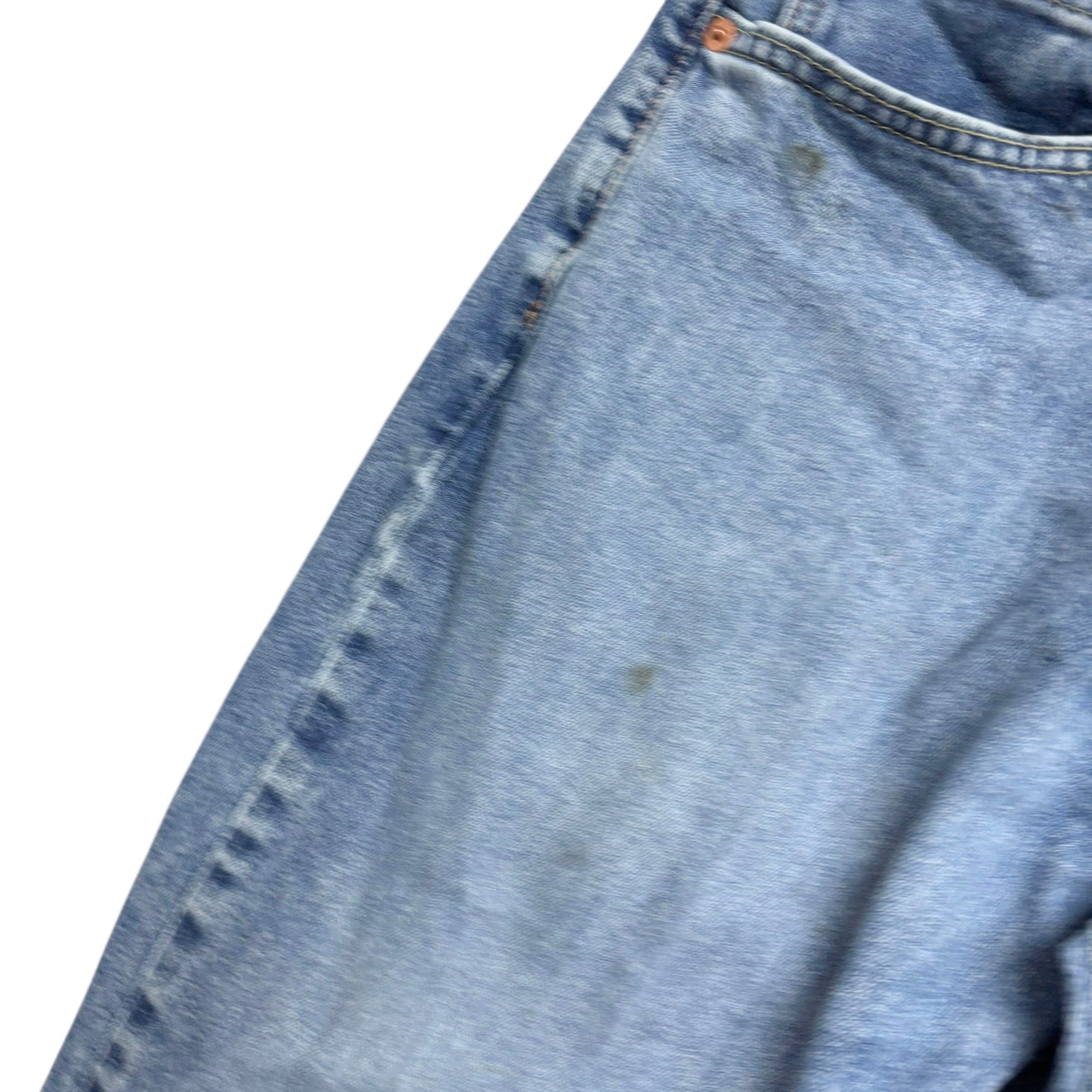 Levis 559 Jeans W34 L31 Mens Mid Blue Regular Straight Fit Stretch Denim