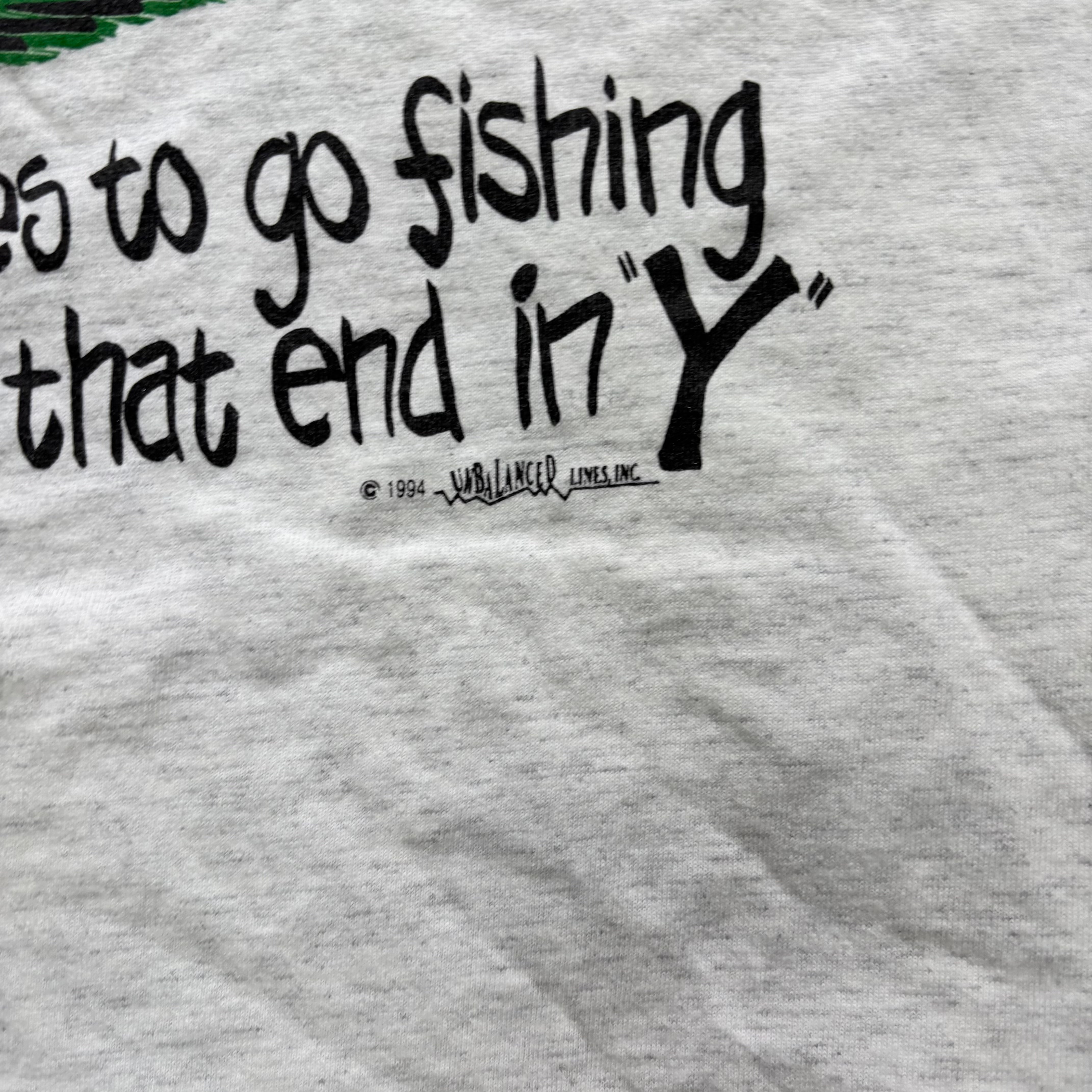 Vintage T Shirt Mens XL Grey Single Stitch Graphic Print 90s USA