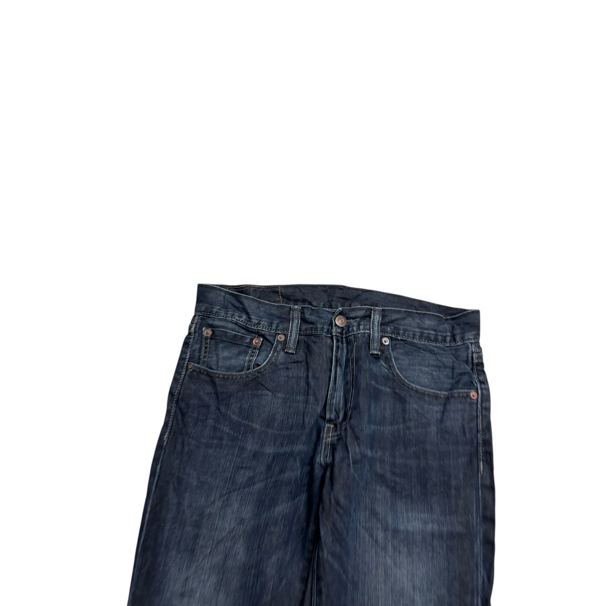 Levis 511 Jeans W30 L32 Mens Dark Blue Slim Fit Denim (E)