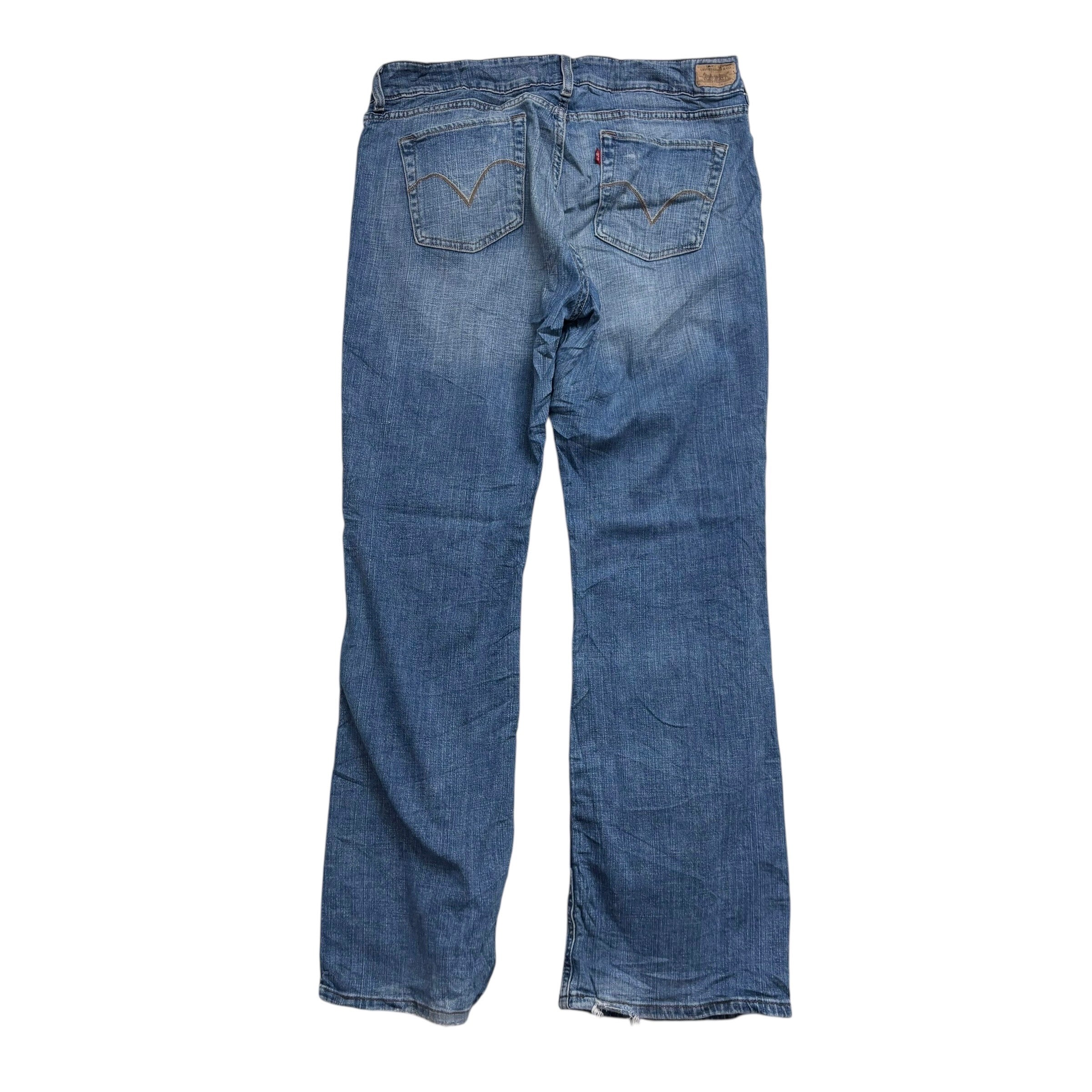 Levis 526 Jeans W34 L32 Womens Bootcut Mid Blue Stretch Vintage (F)