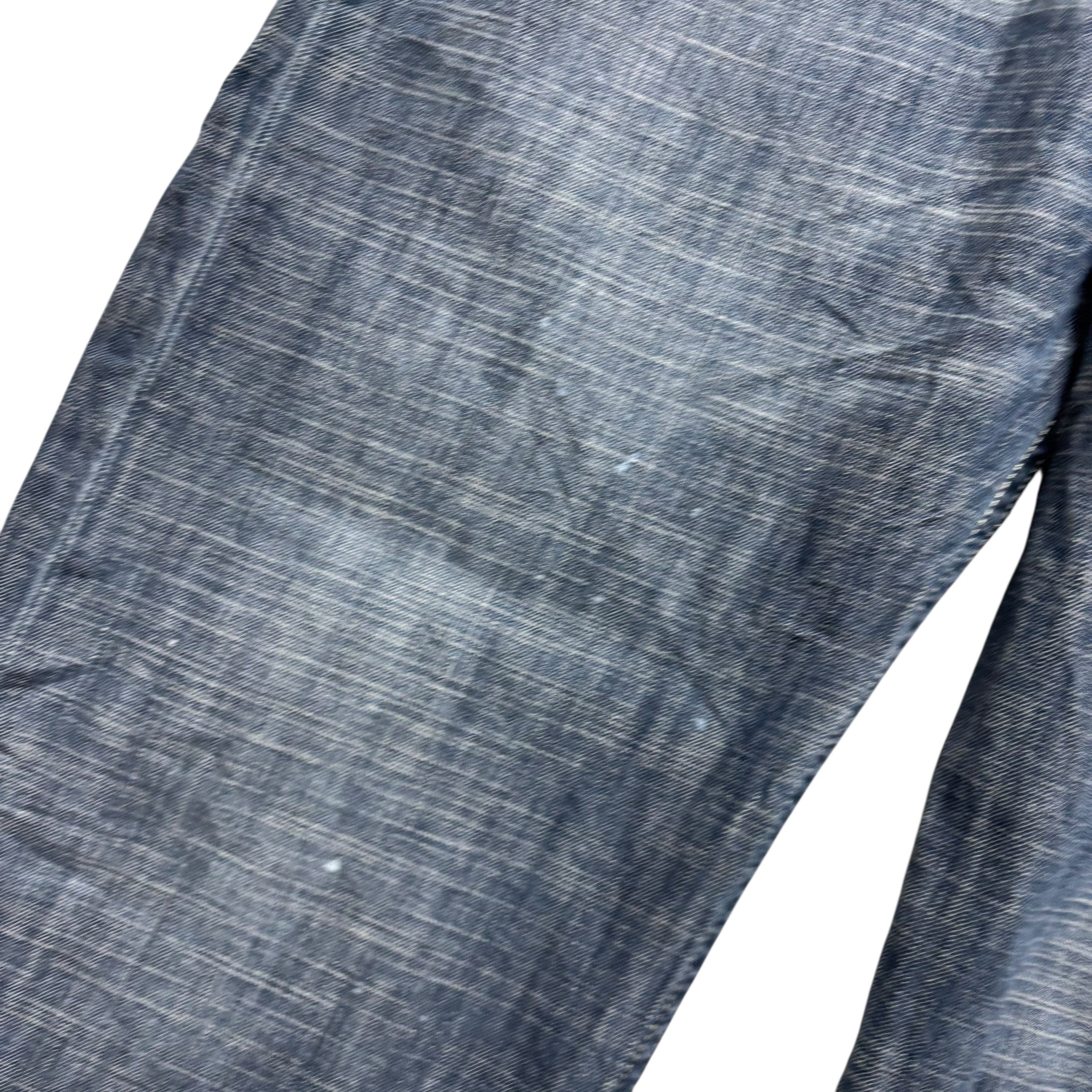 Levis 569 Jeans W34 L31 Mens Silver Blue Baggy Relaxed Straight Fit Denim