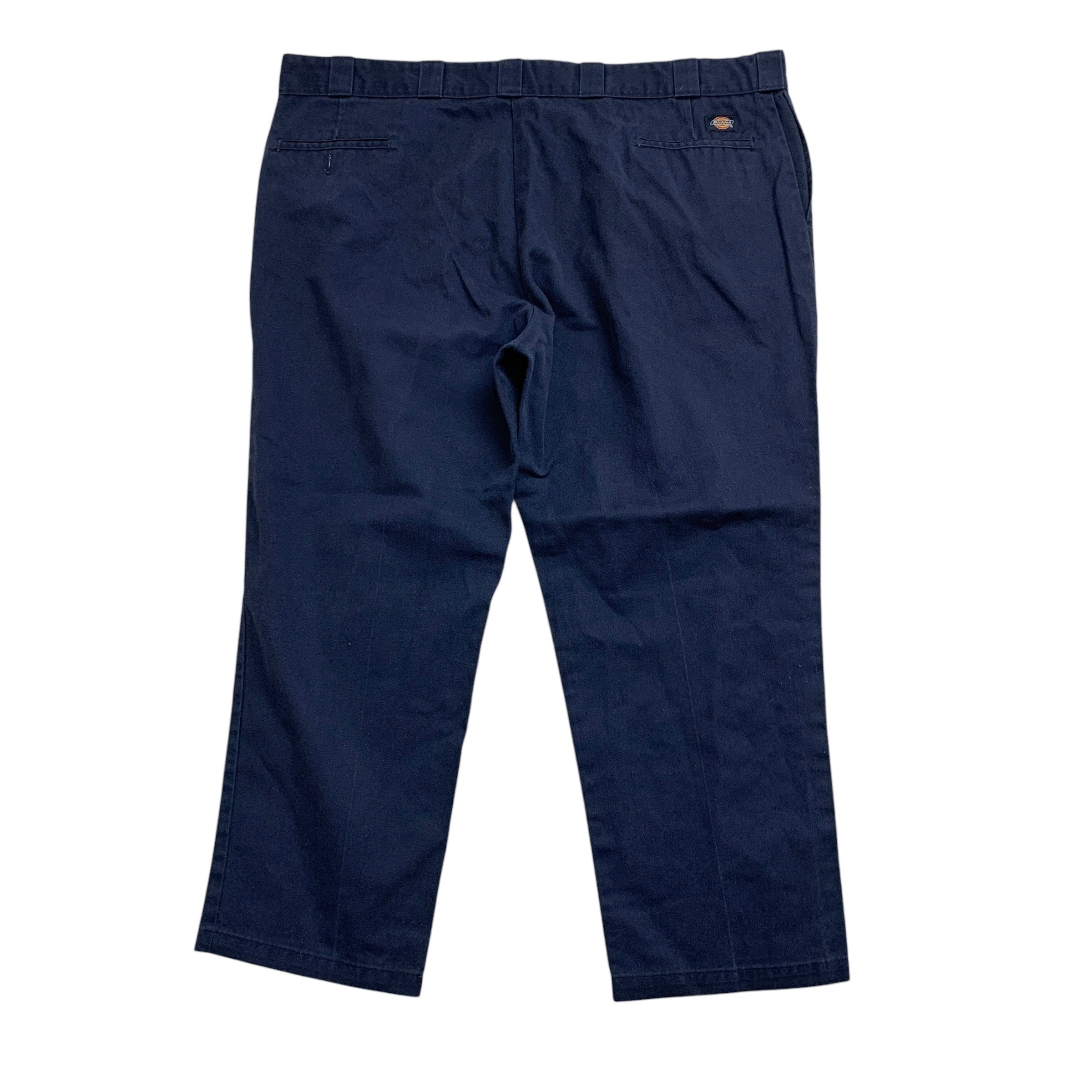 Dickies 874 Trousers W48 L30 Mens Navy Blue Pants Original Straight Fit Workwear