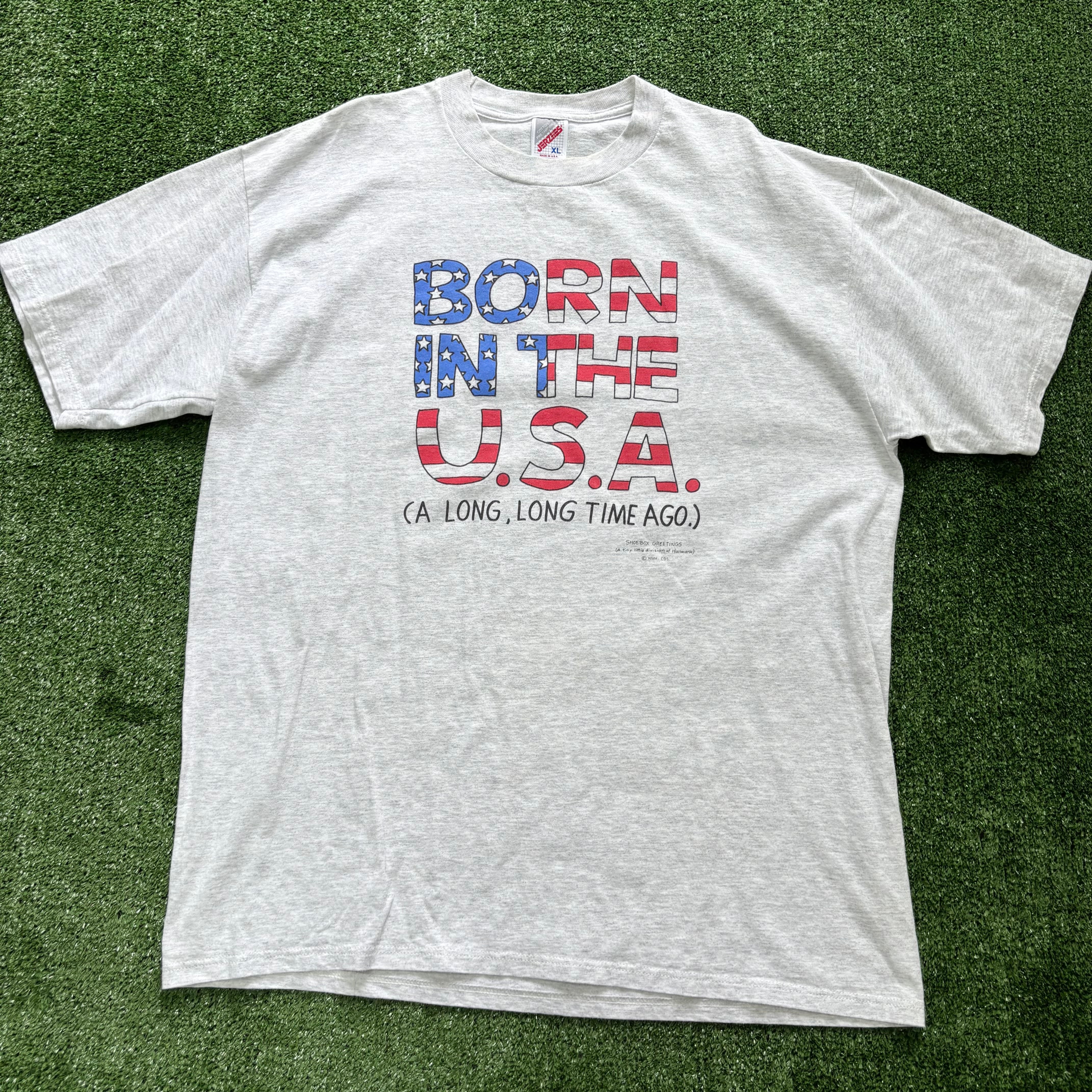 Vintage T Shirt Mens XL Grey Graphic Print 90s USA (E)