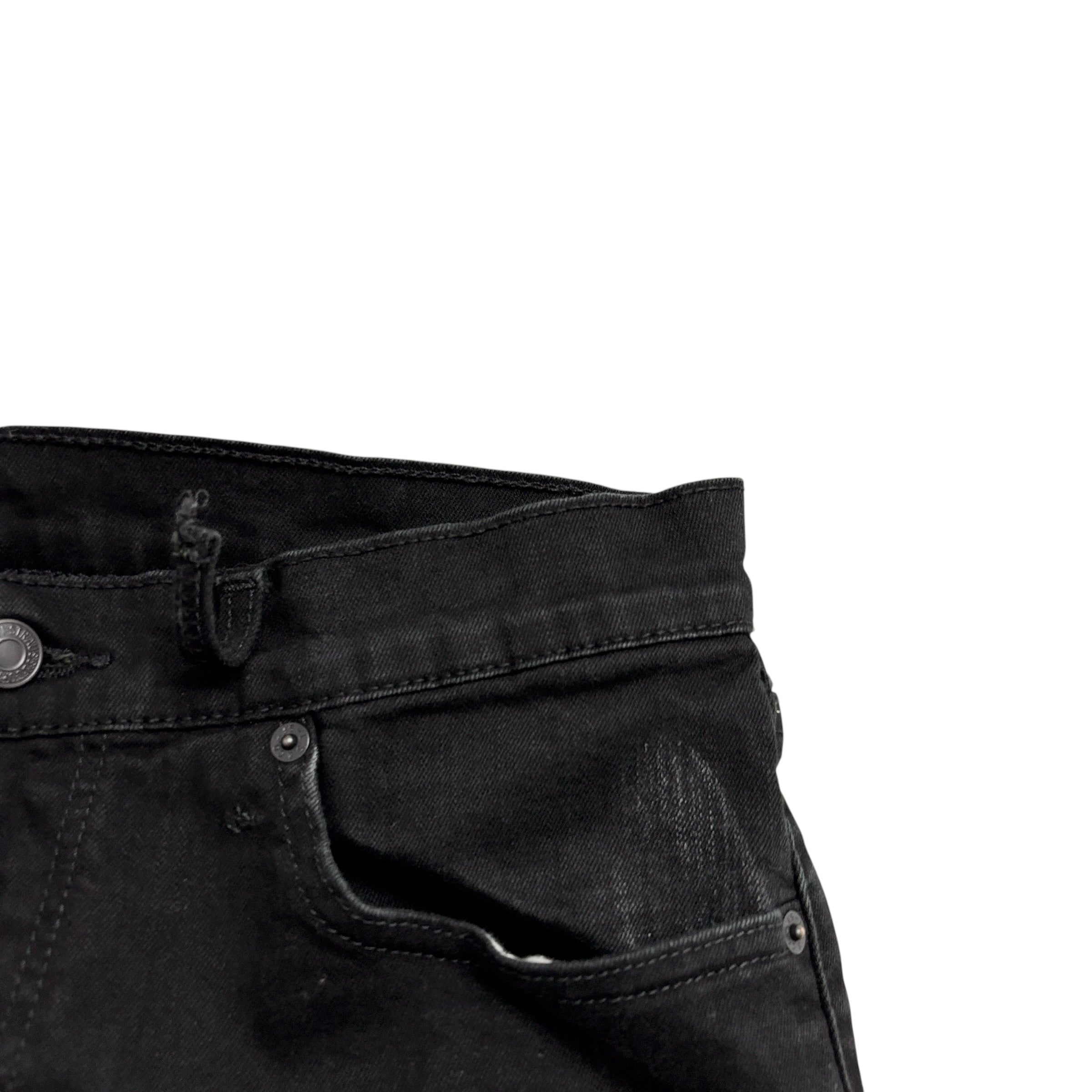 Levis 511 Jeans W32 L34 Mens Black Slim Fit Stretch Denim