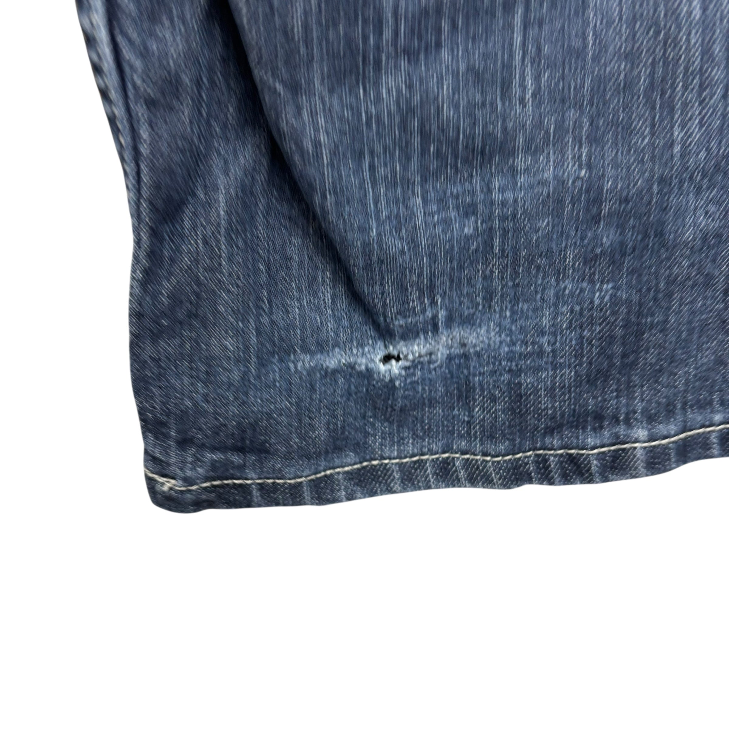 Wrangler Jeans W32 L32 Mens Dark Blue Regular Straight Fit Stretch Denim (F)