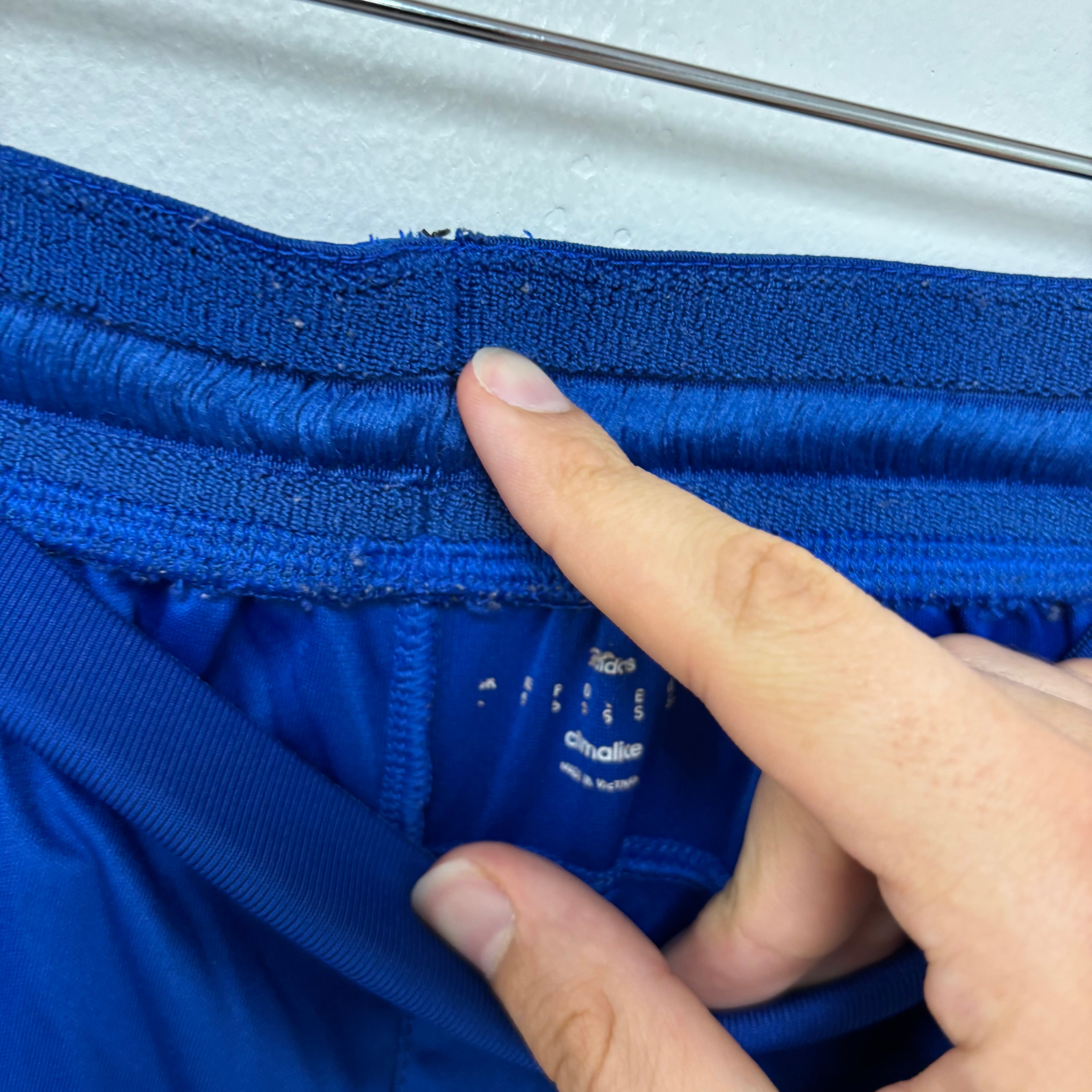 Adidas Shorts Mens Small Blue Sports Running Gym Athletic Pockets