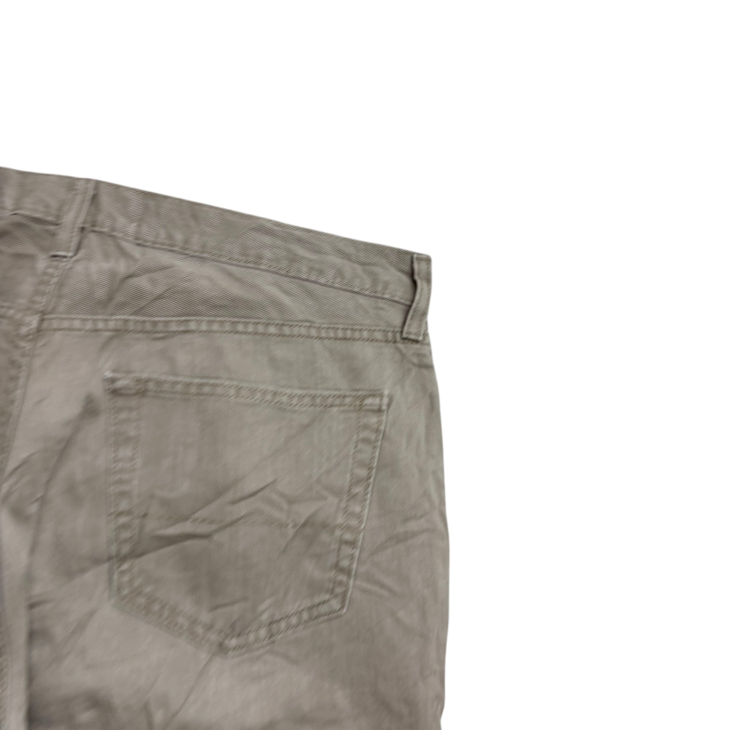 Levis Signature Trousers W36 L32 Mens Grey Relaxed Straight Vintage Pants