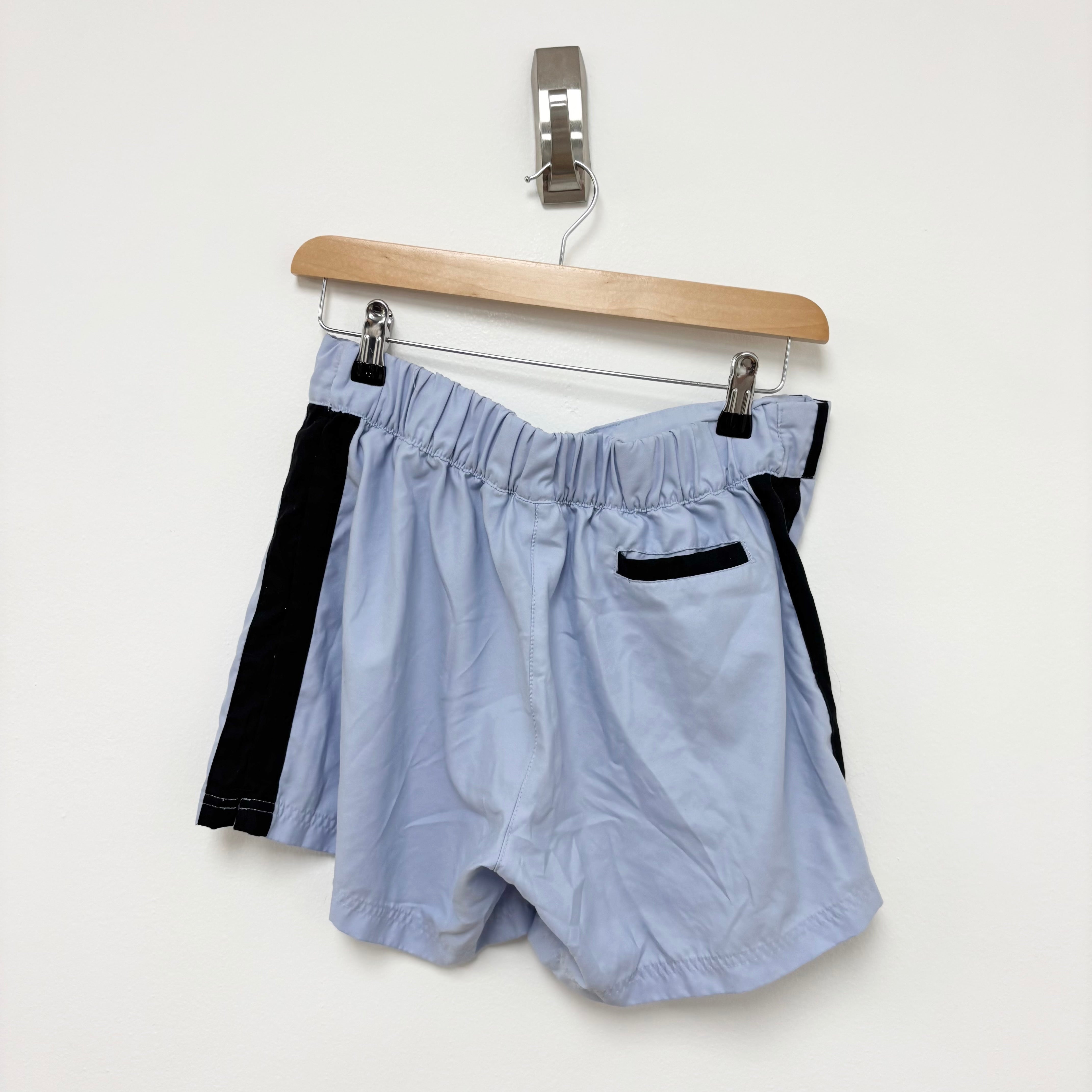 Adidas Shorts Womens Large Blue Sports Running Gym Athletic