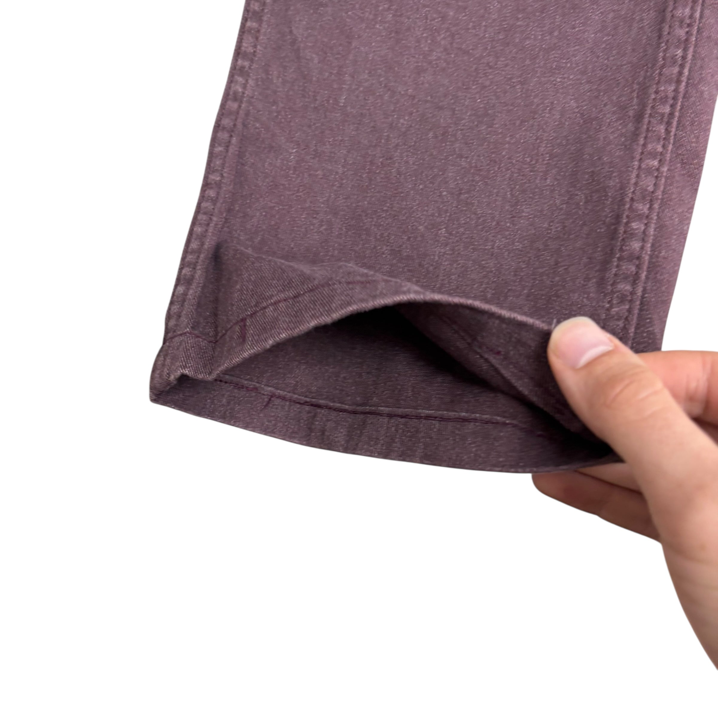 Levis 511 Trousers W33 L26 Mens Purple Slim Fit Stretch Pants