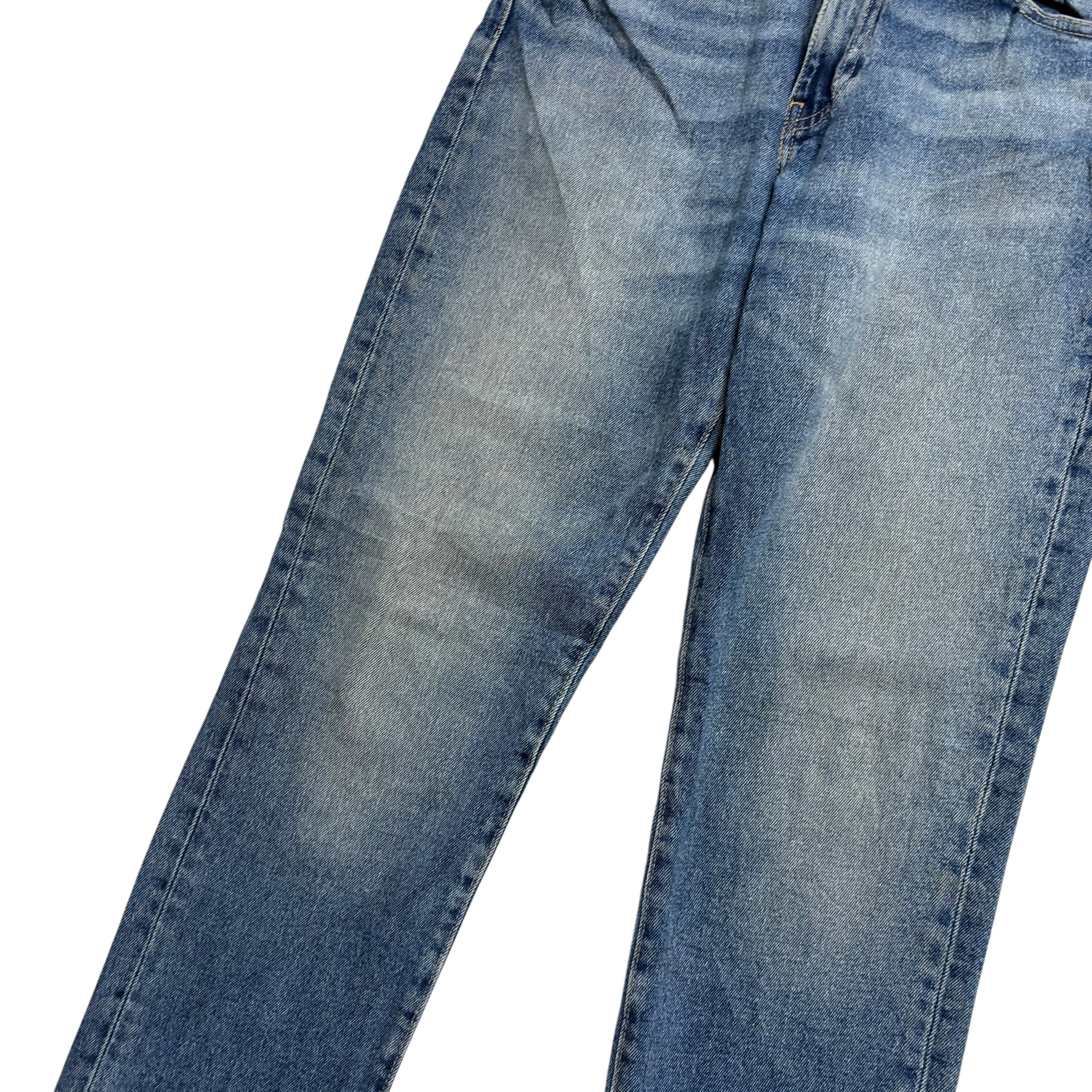 Levis 511 Jeans W31 L32 Mens Mid Blue Slim Fit Stretch Denim (E)