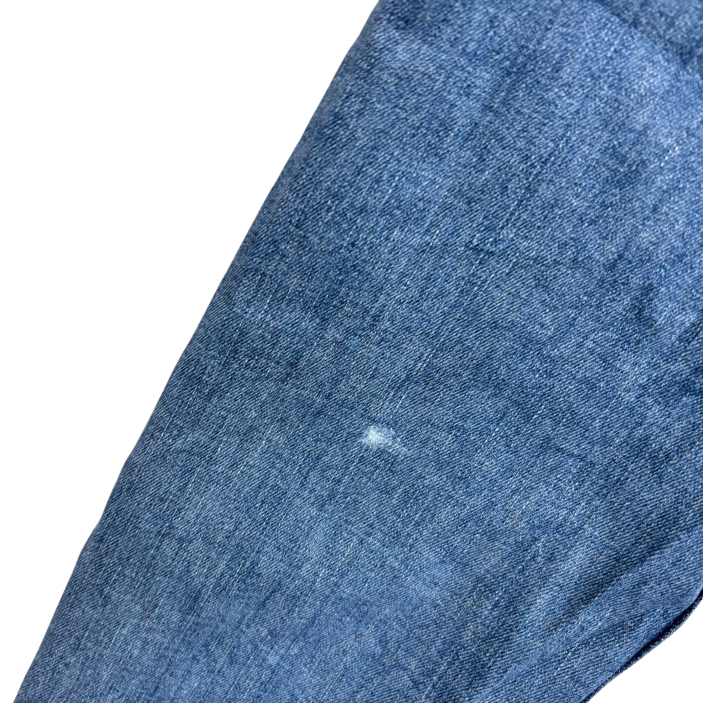 Levis Jeans W36 L32 Mens Mid Blue Skinny Tapered Fit Stretch Denim