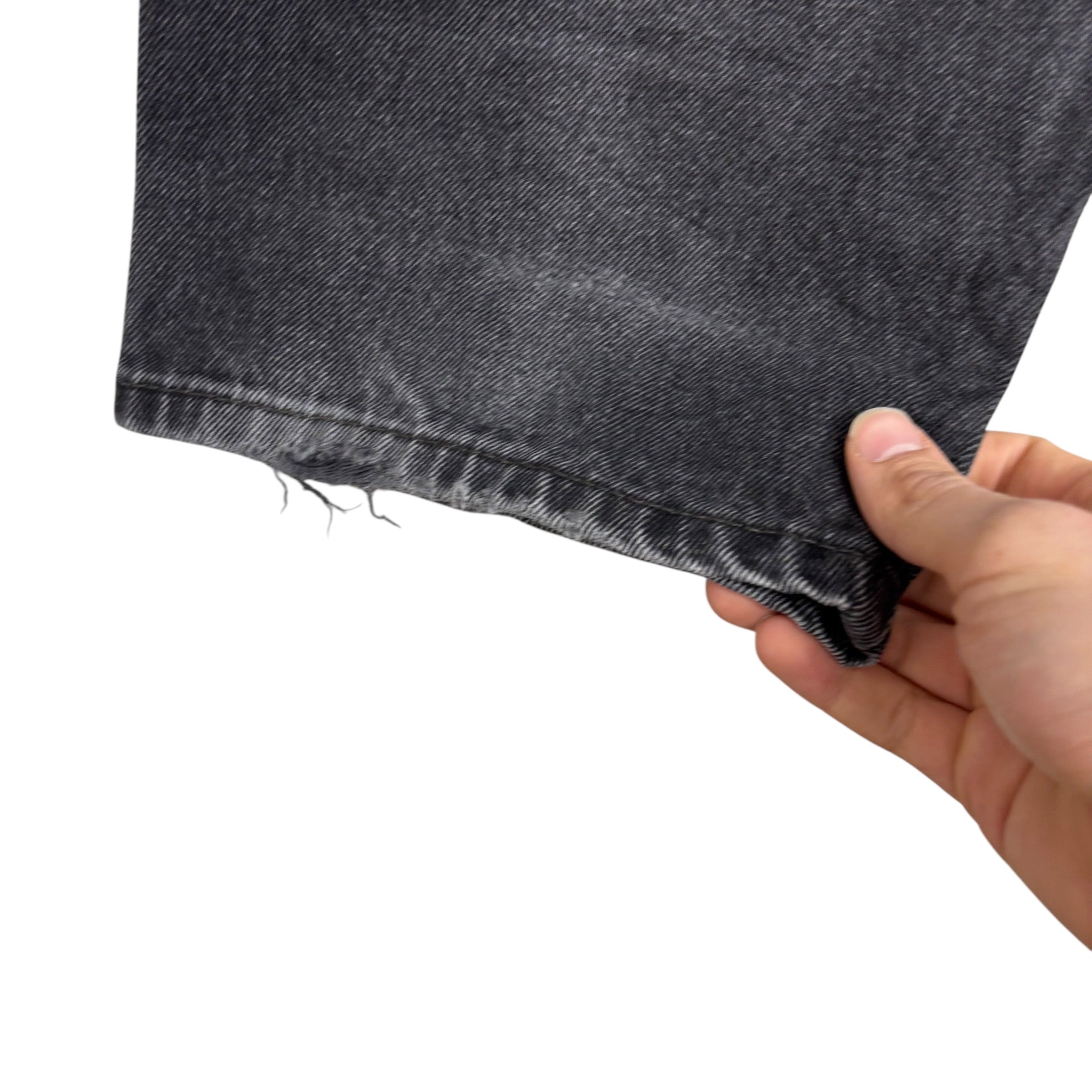 Levis 550 Jeans W36 L28 Mens Black Baggy Relaxed Straight Fit Vintage Denim