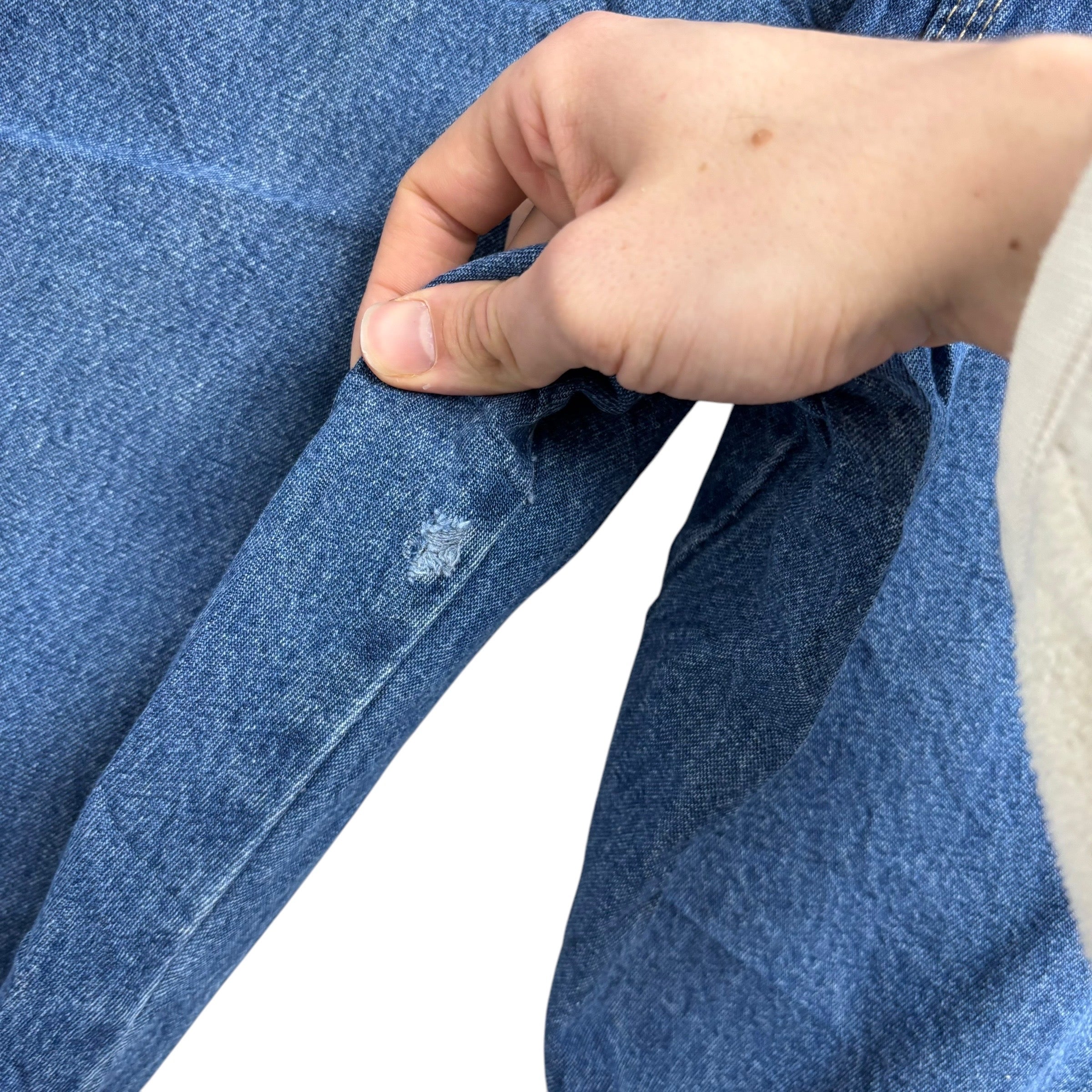 Dickies Carpenter Jeans W40 L34 Mens Mid Blue Relaxed Straight Fit Pants