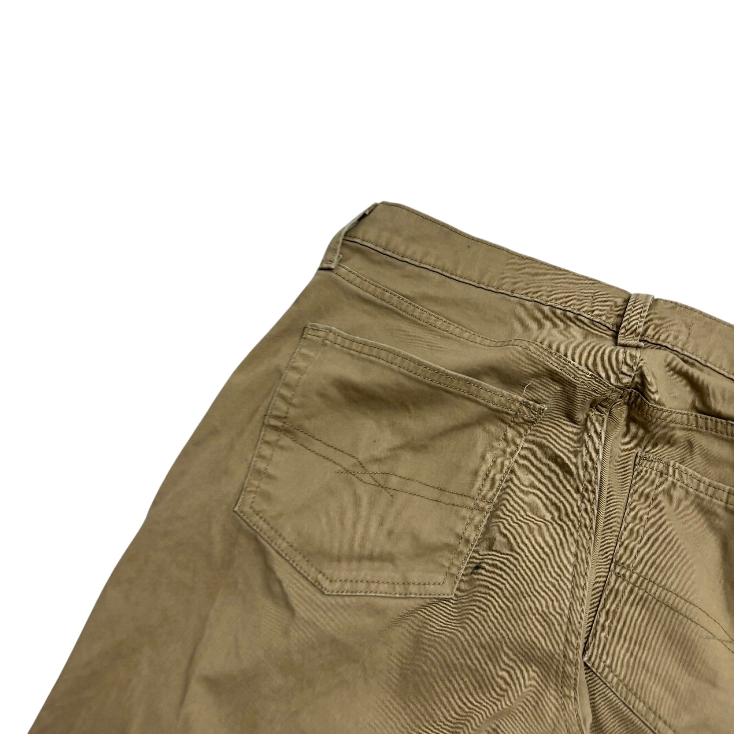 Levis Signature Trousers W32 L29 Mens Beige Athletic Straight Stretch Pants