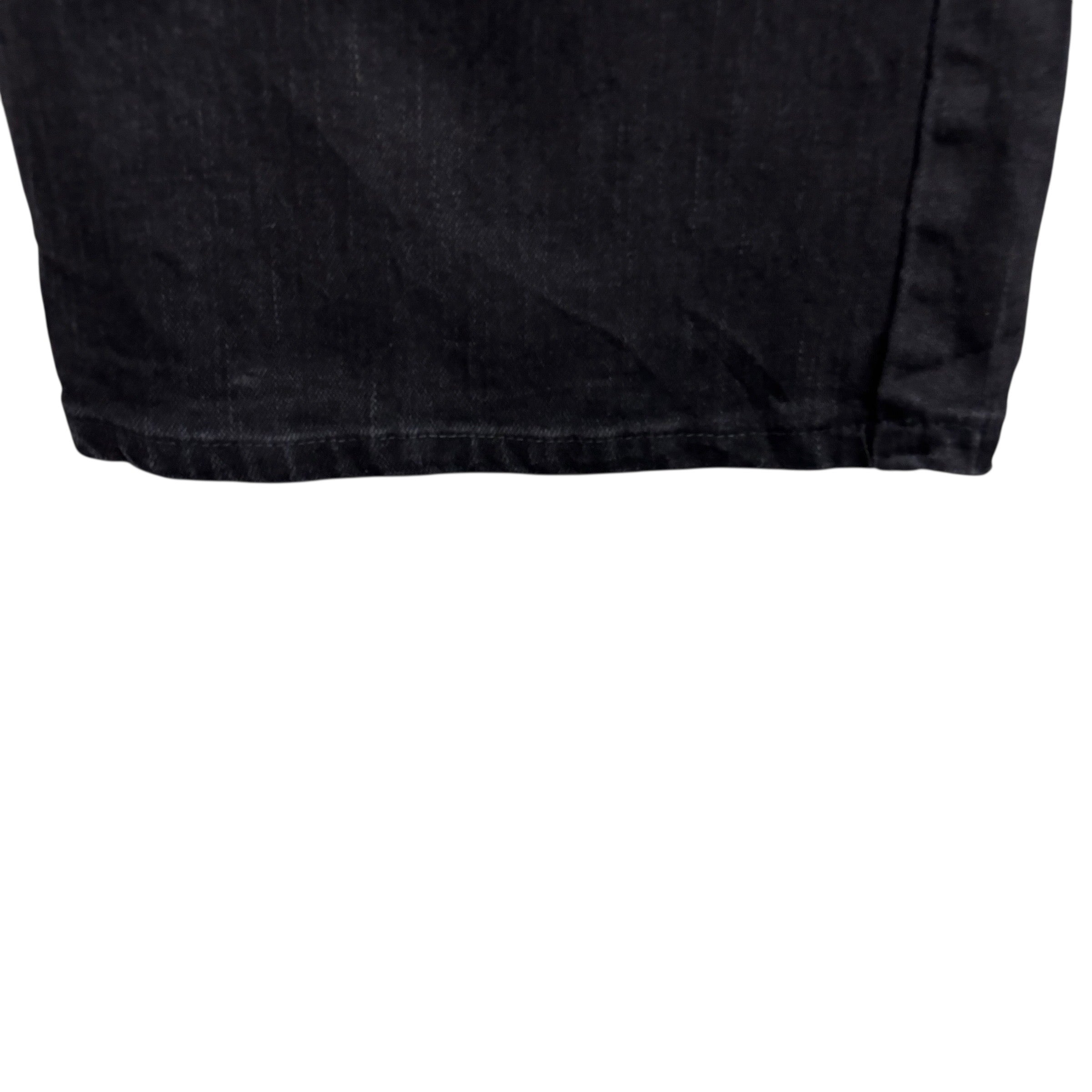 Levis 569 Jeans W44 L25 Mens Black Baggy Relaxed Straight Fit Stretch Denim (E)