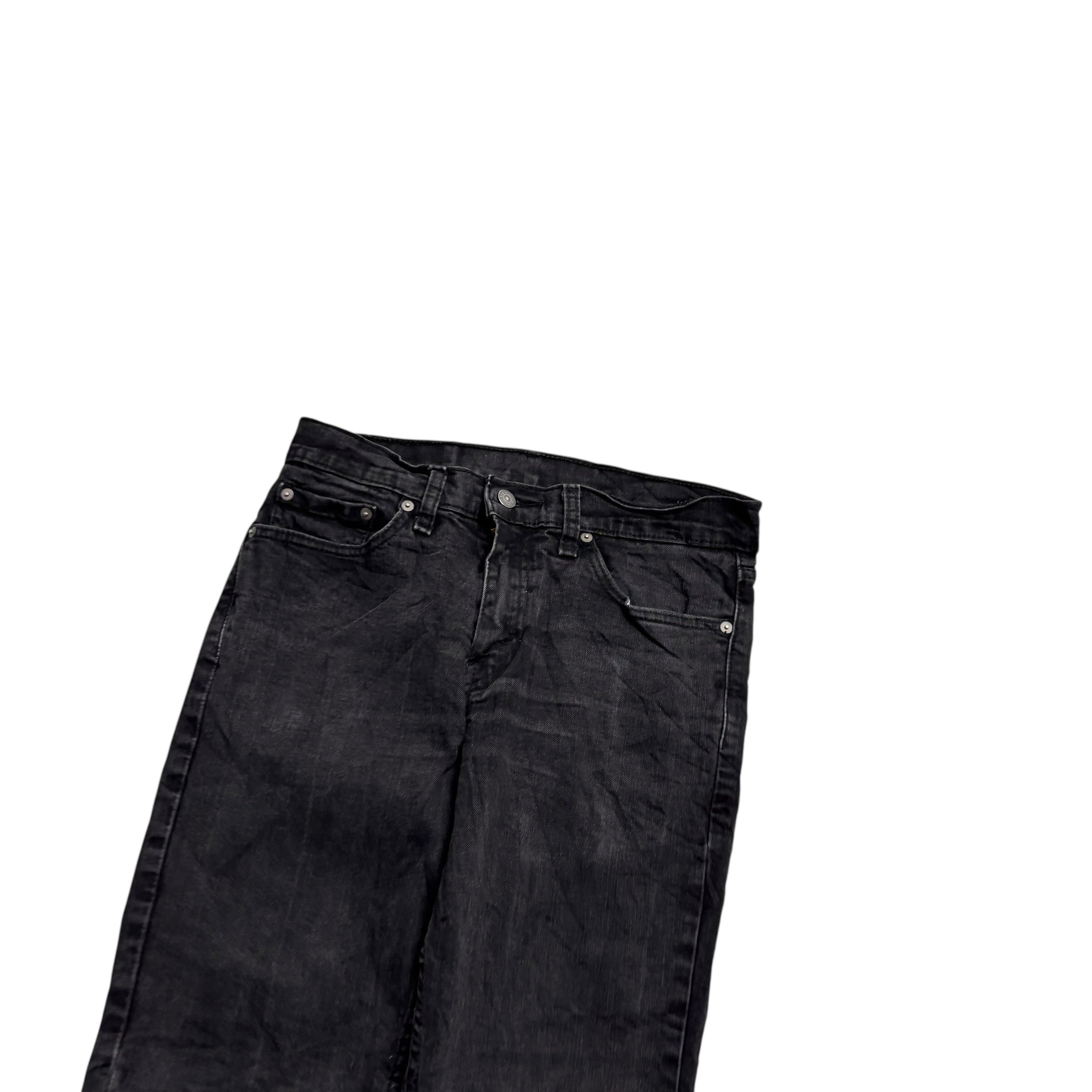 Levis 511 Jeans W31 L32 Mens Black Slim Fit Stretch Denim