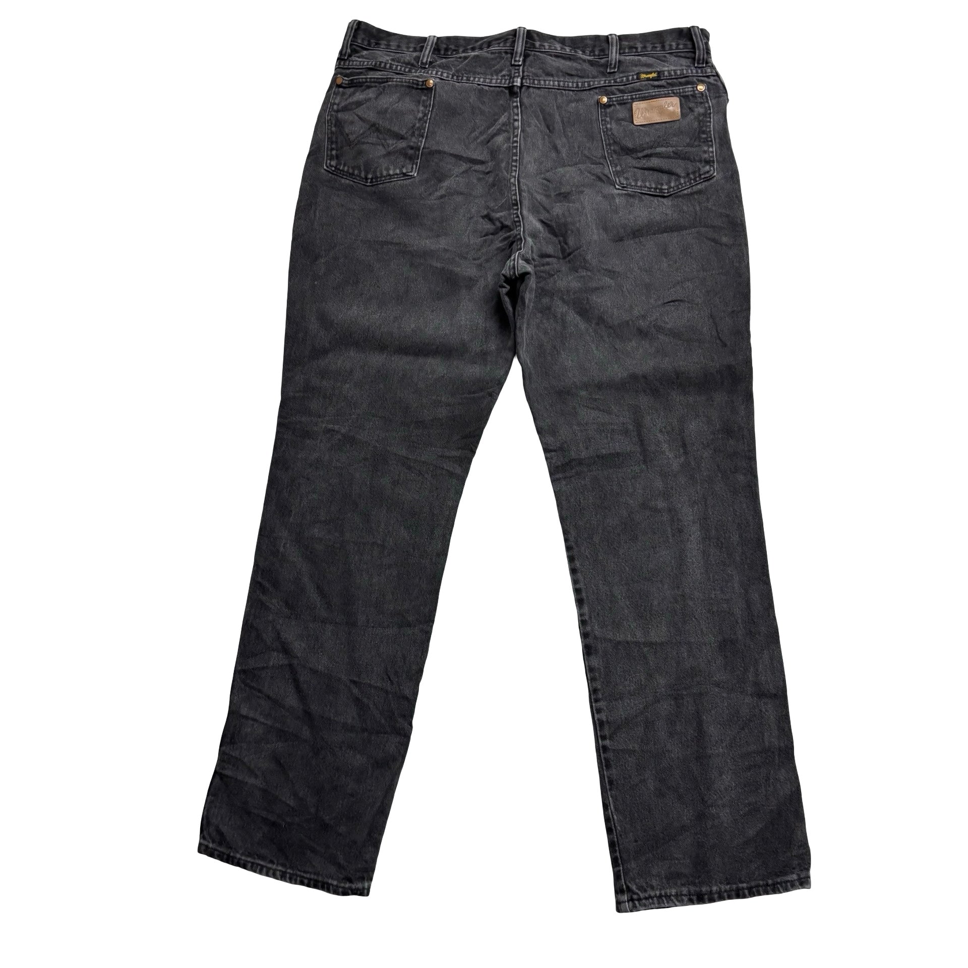 Wrangler Jeans Cowboy Cut W40 L33 Mens Black 936 Slim Fit Denim