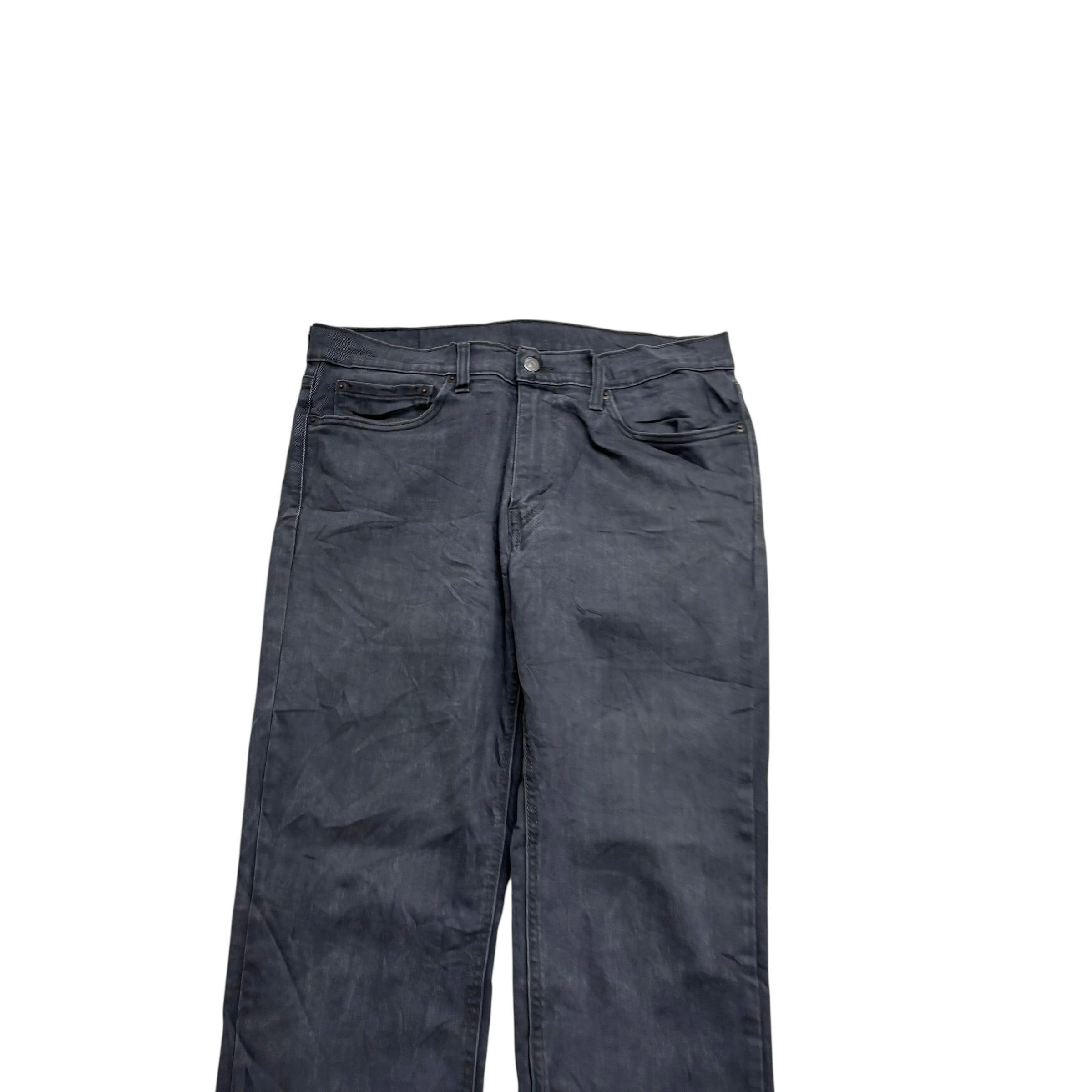 Levis 541 Jeans W34 L32 Mens Grey Athletic Tapered Fit Stretch Denim (F)